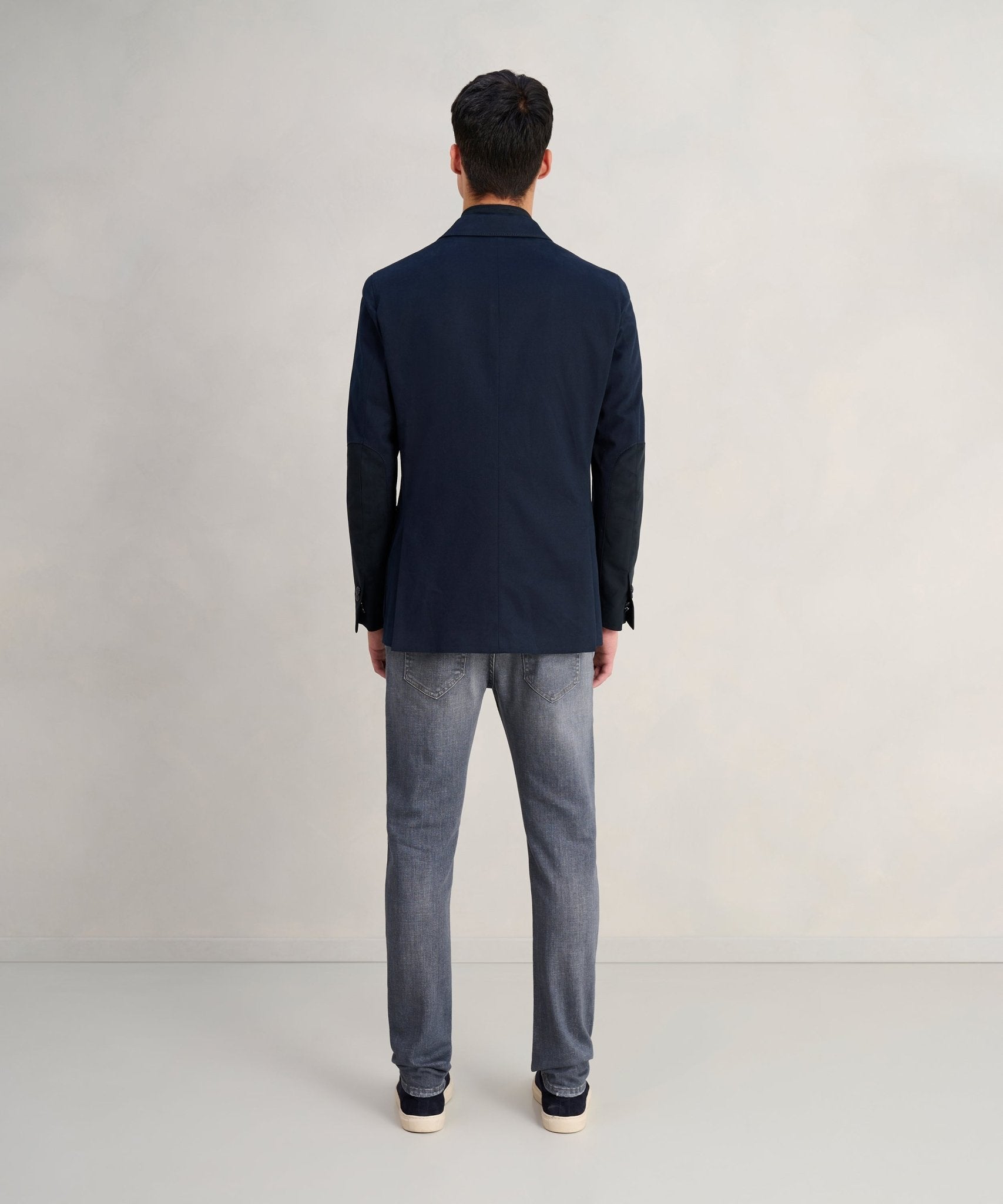Corneliani Colbert met uitneembaar binnenwerk wol donkerblauw - The Society Shop
