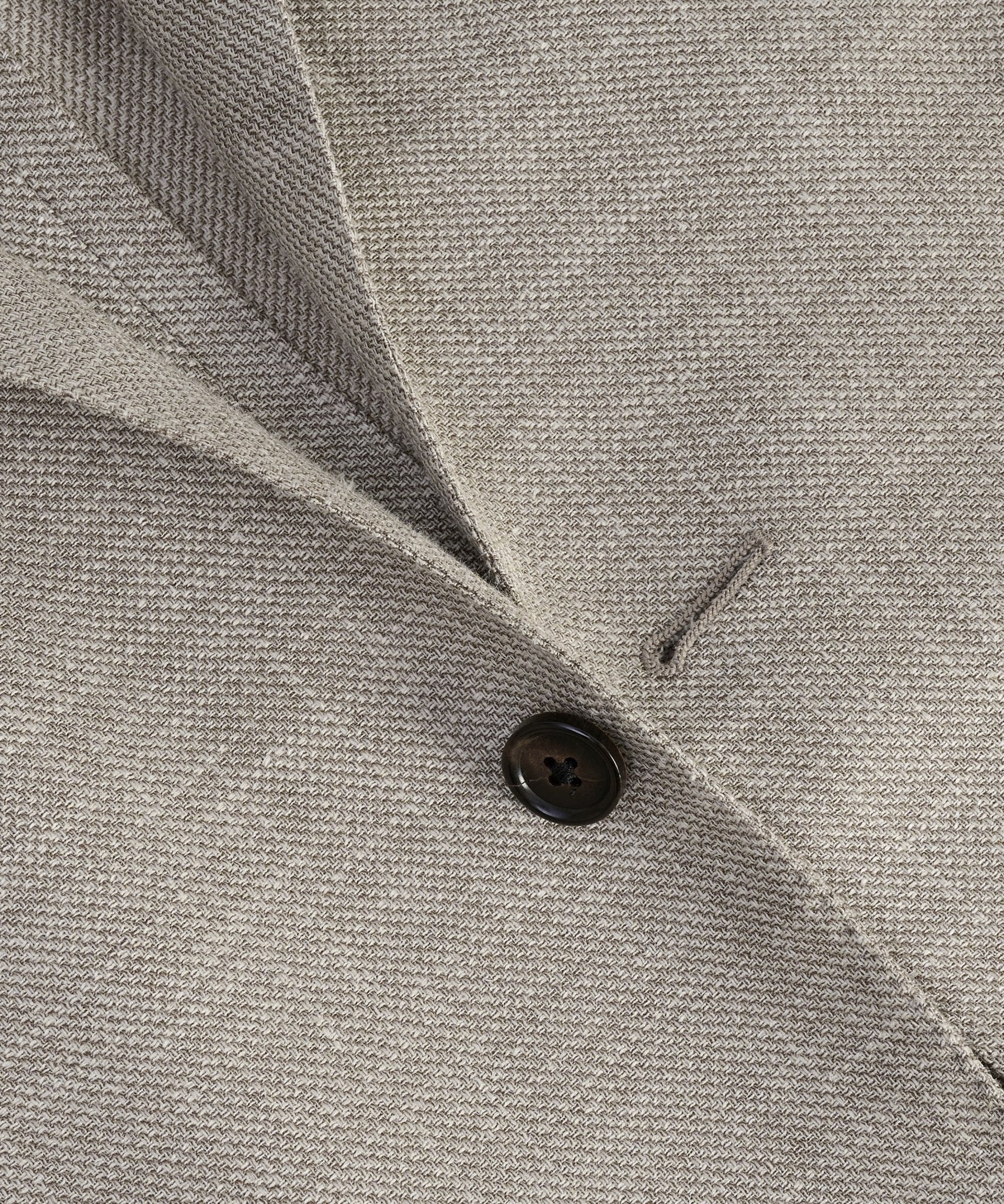 Corneliani Colbert scheerwol/zijde/linnen lichtbruin - THE SOCIETY SHOP