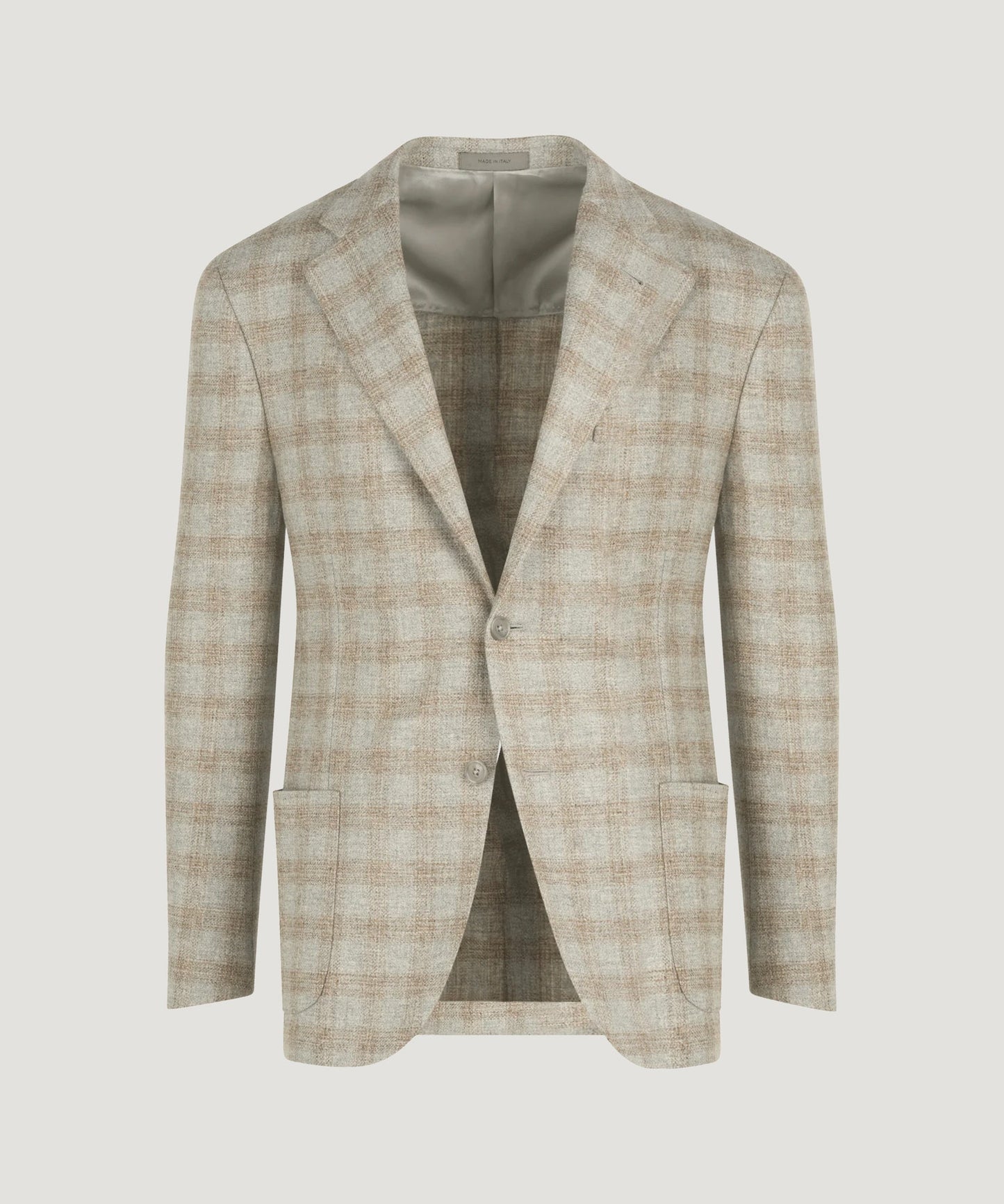 SOCI3TY Colbert wol/kasjmier geruit - The Society Shop