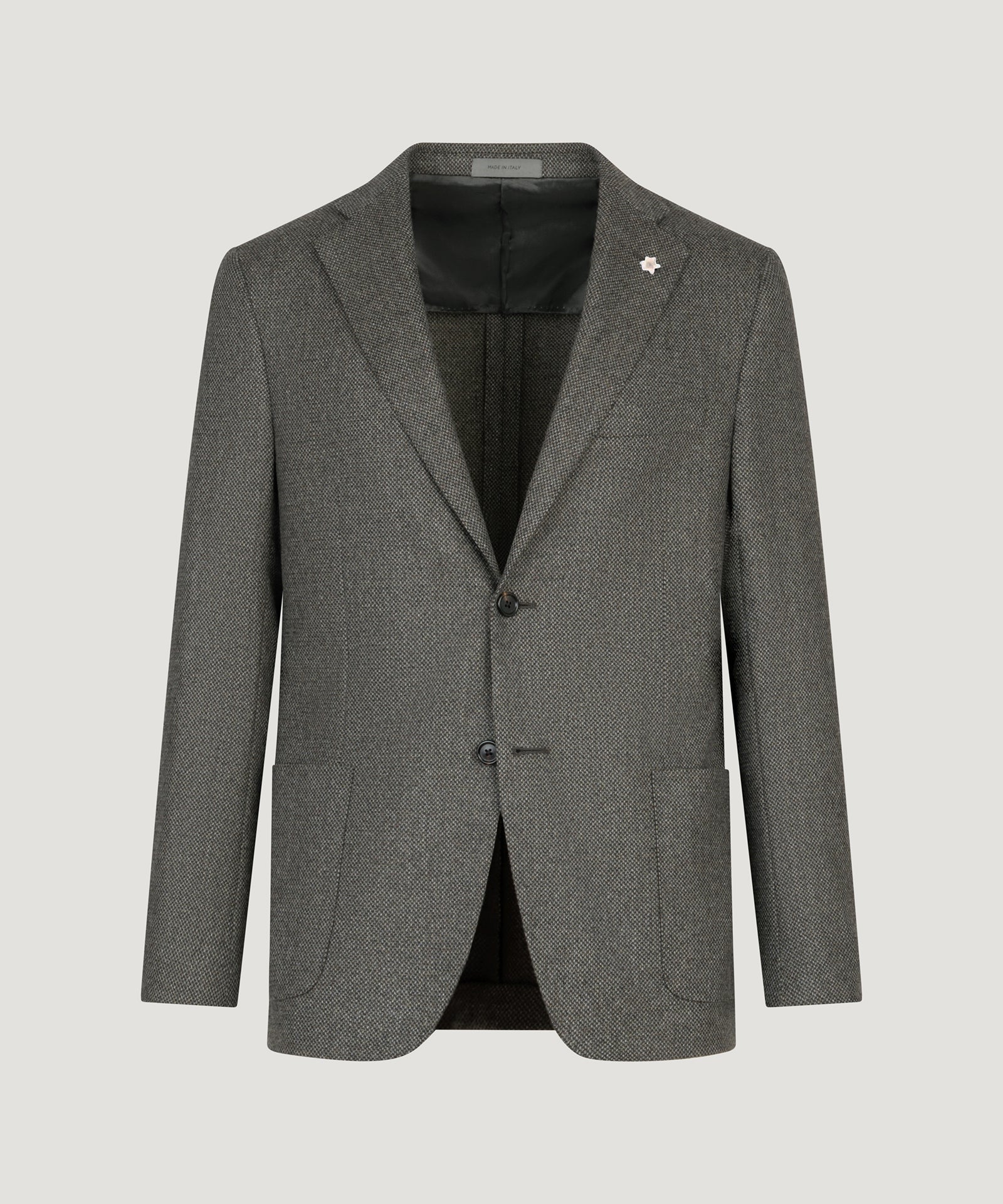 Corneliani Colbert wol/kasjmier stretch sage - THE SOCIETY SHOP