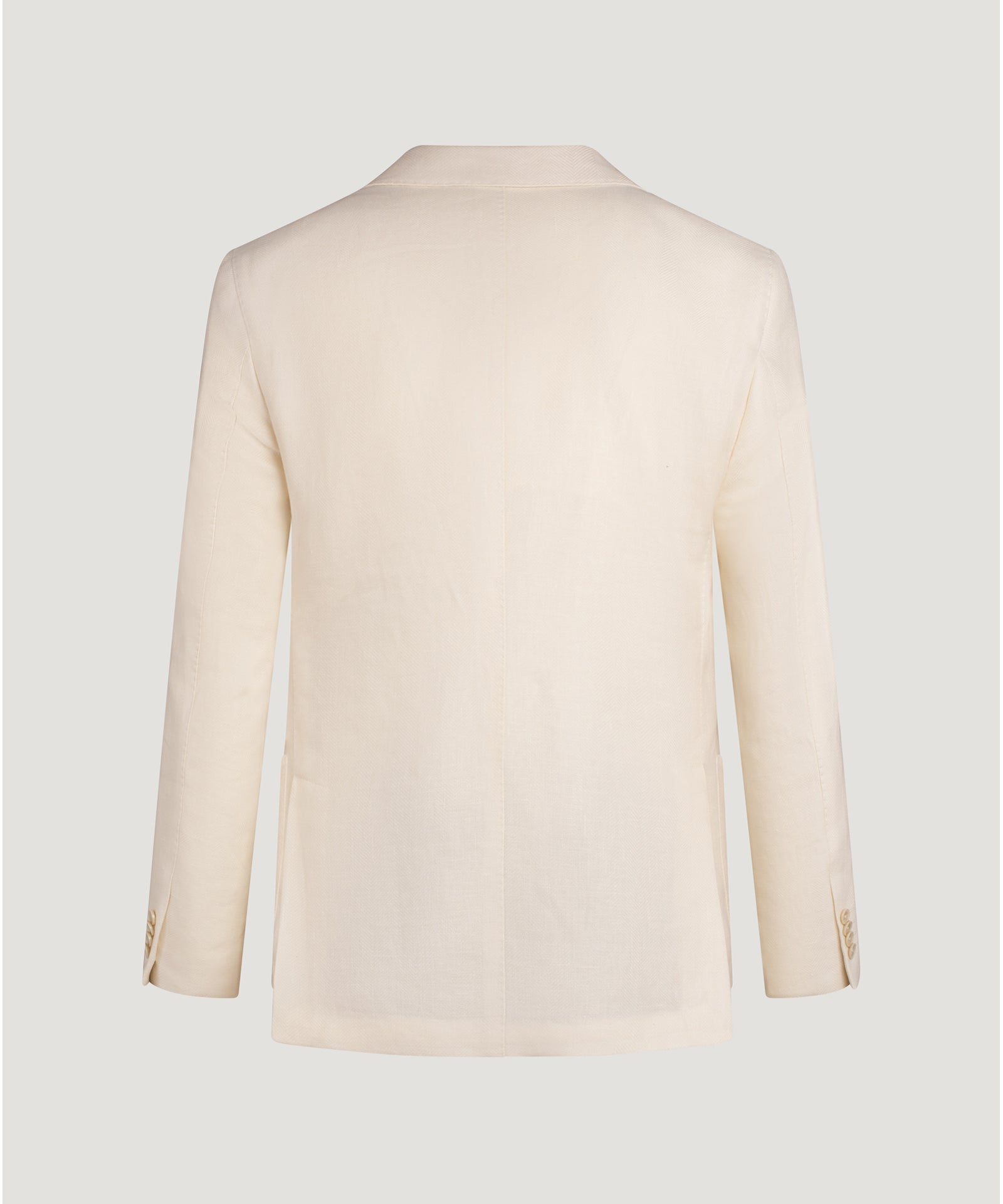 SOCI3TY Limited Fashion Colbert wol/linnen Drago off - white visgraat - THE SOCIETY SHOP