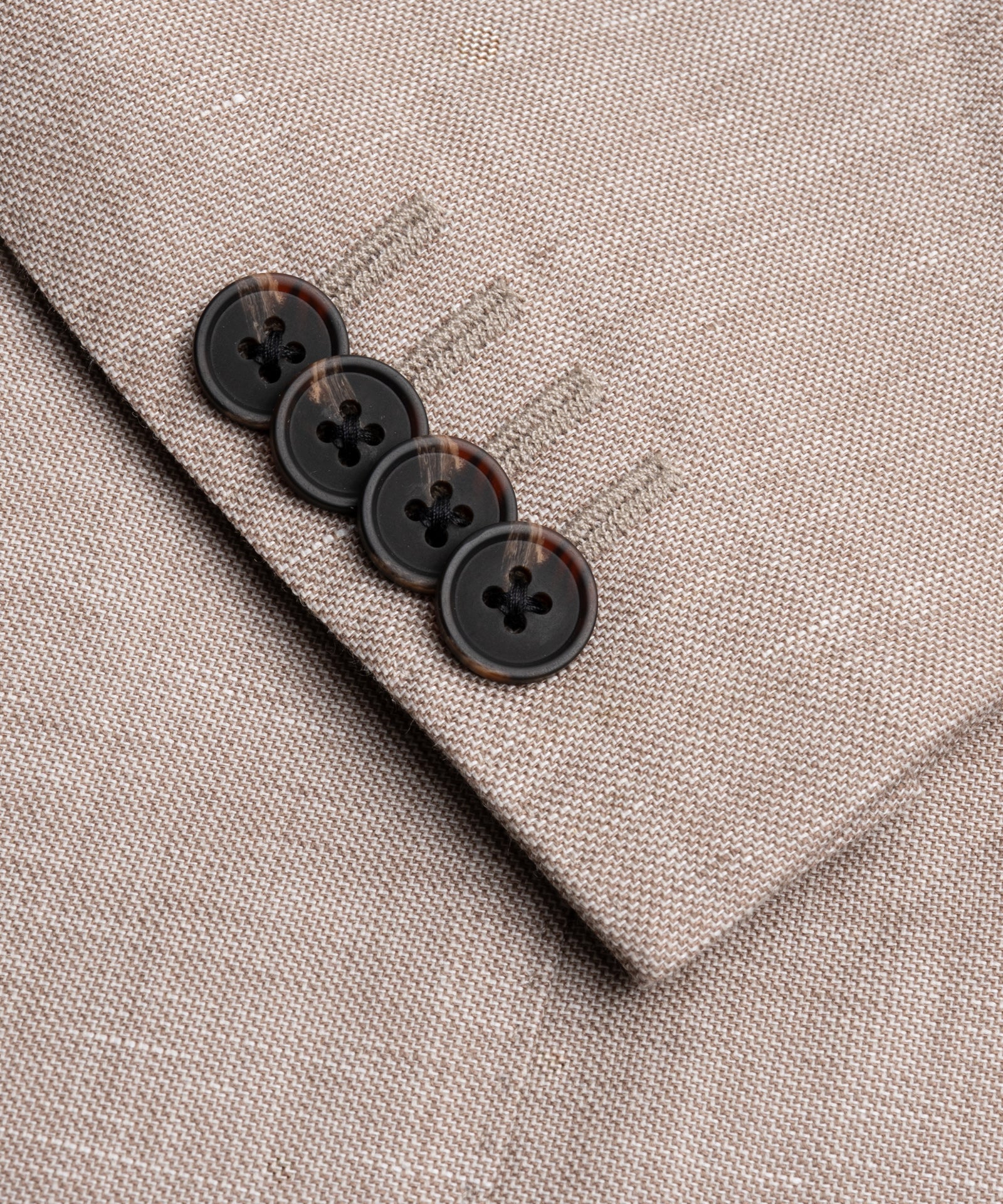 SOCI3TY Limited Fashion Colbert wol/linnen zand - THE SOCIETY SHOP