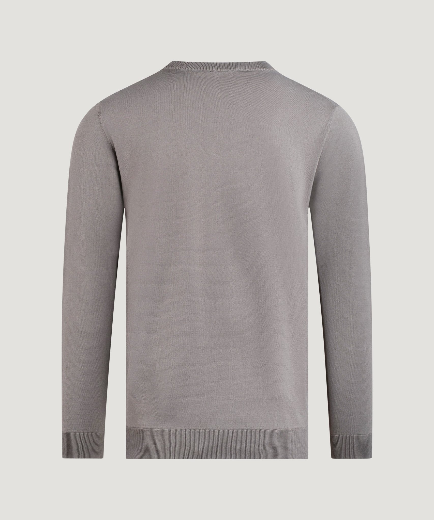 SOCI3TY Limited Fashion Cool Dry Easy Stretch crewneck trui taupe - THE SOCIETY SHOP