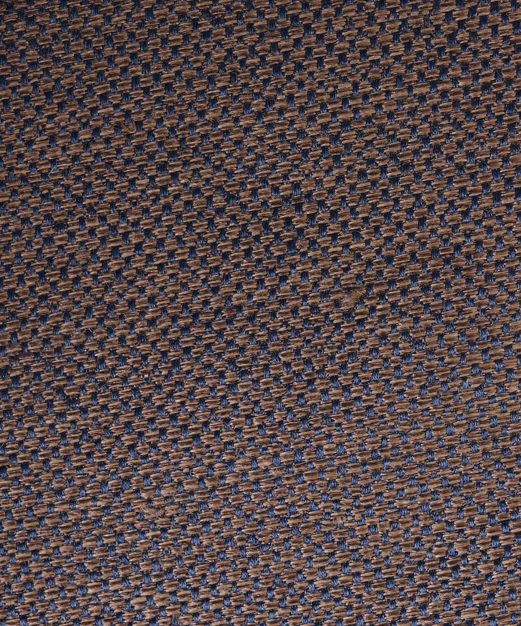 SOCI3TY Das basket weave zijde/linnen bruin - THE SOCIETY SHOP