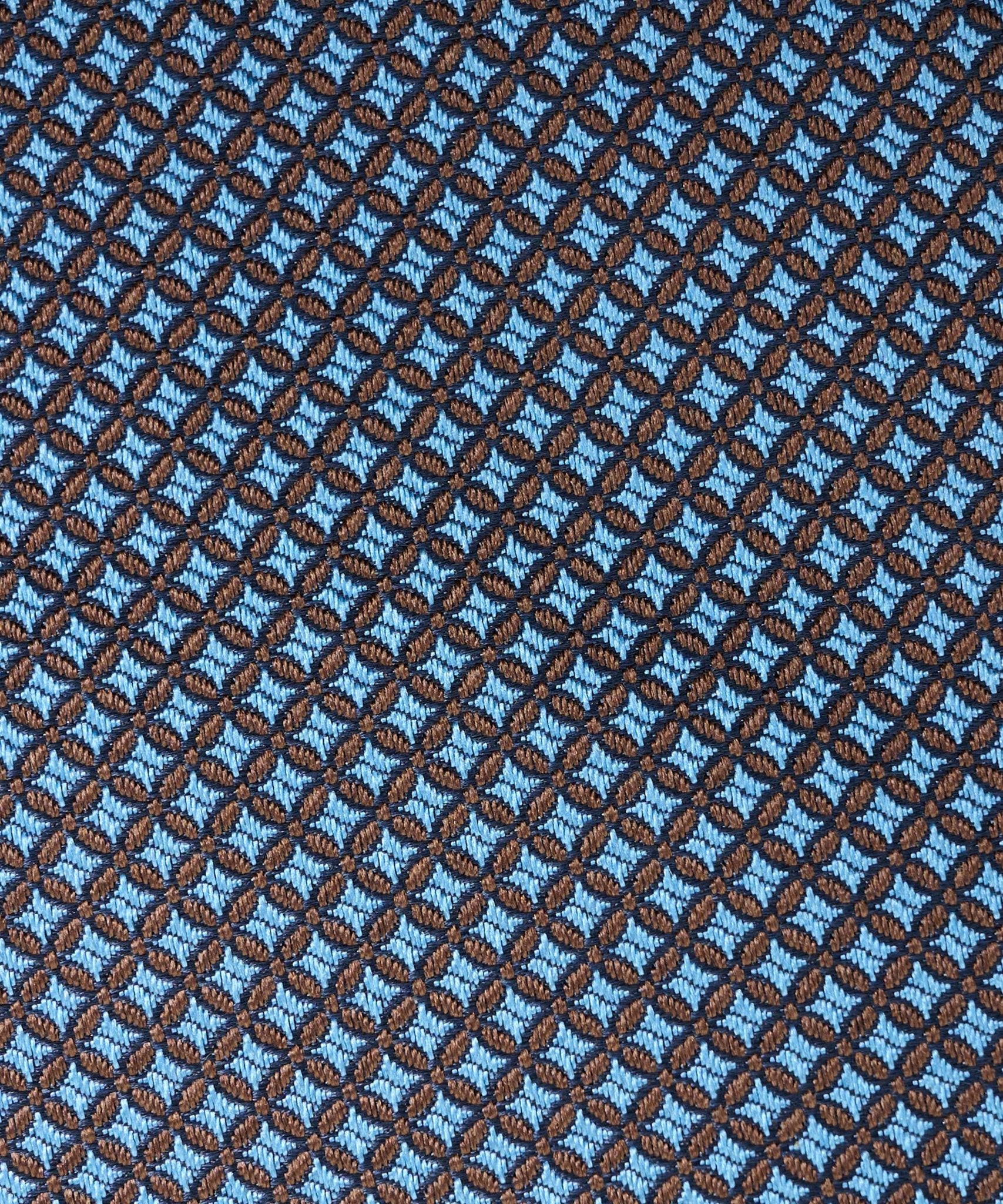 SOCI3TY Das geblokt zijde blauw - THE SOCIETY SHOP