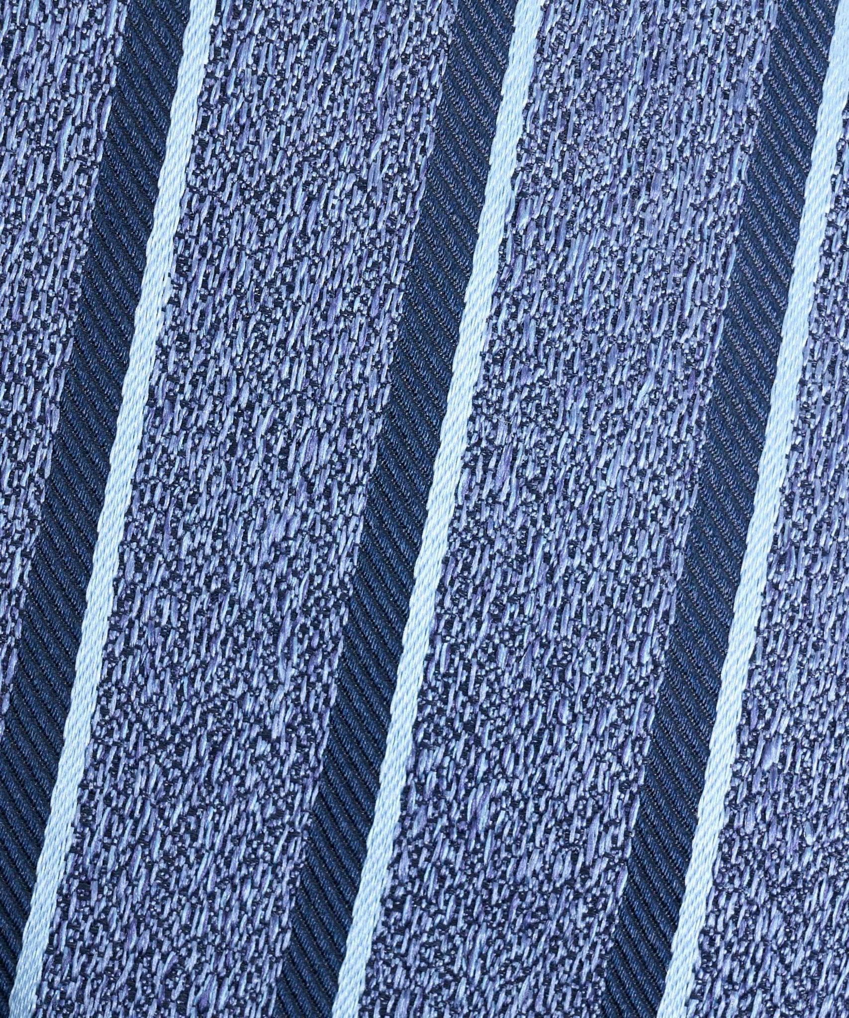 SOCI3TY Das gestreept zijde blauw - THE SOCIETY SHOP