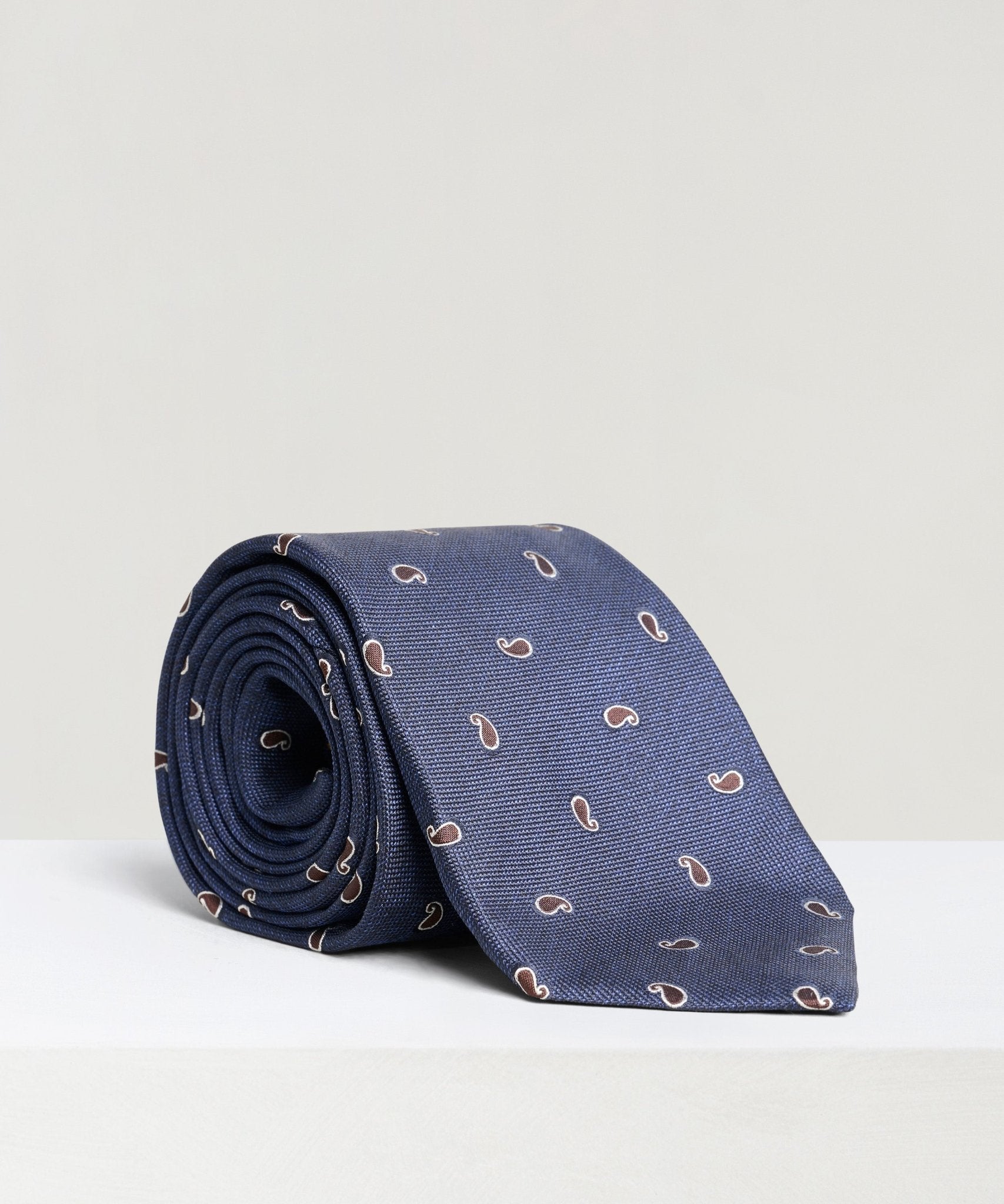 SOCI3TY Das paisley zijde blauw - THE SOCIETY SHOP