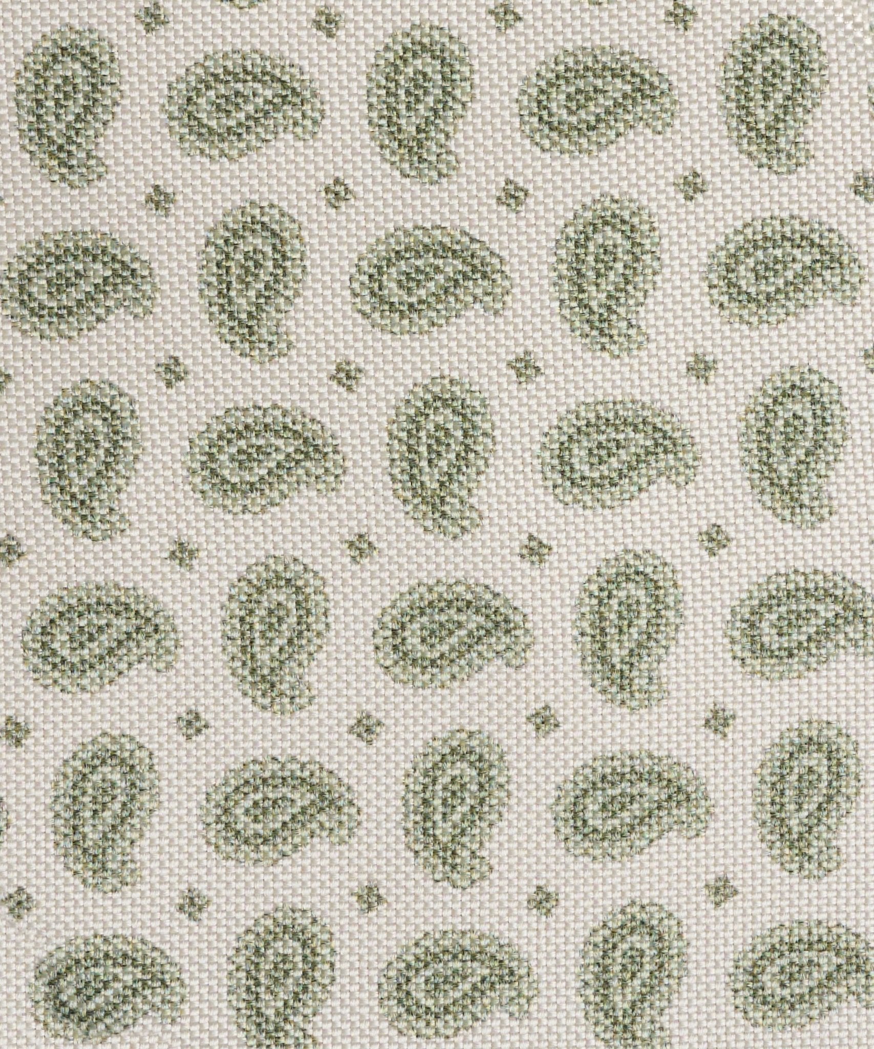 SOCI3TY Das zijde lichtgroen paisley - THE SOCIETY SHOP