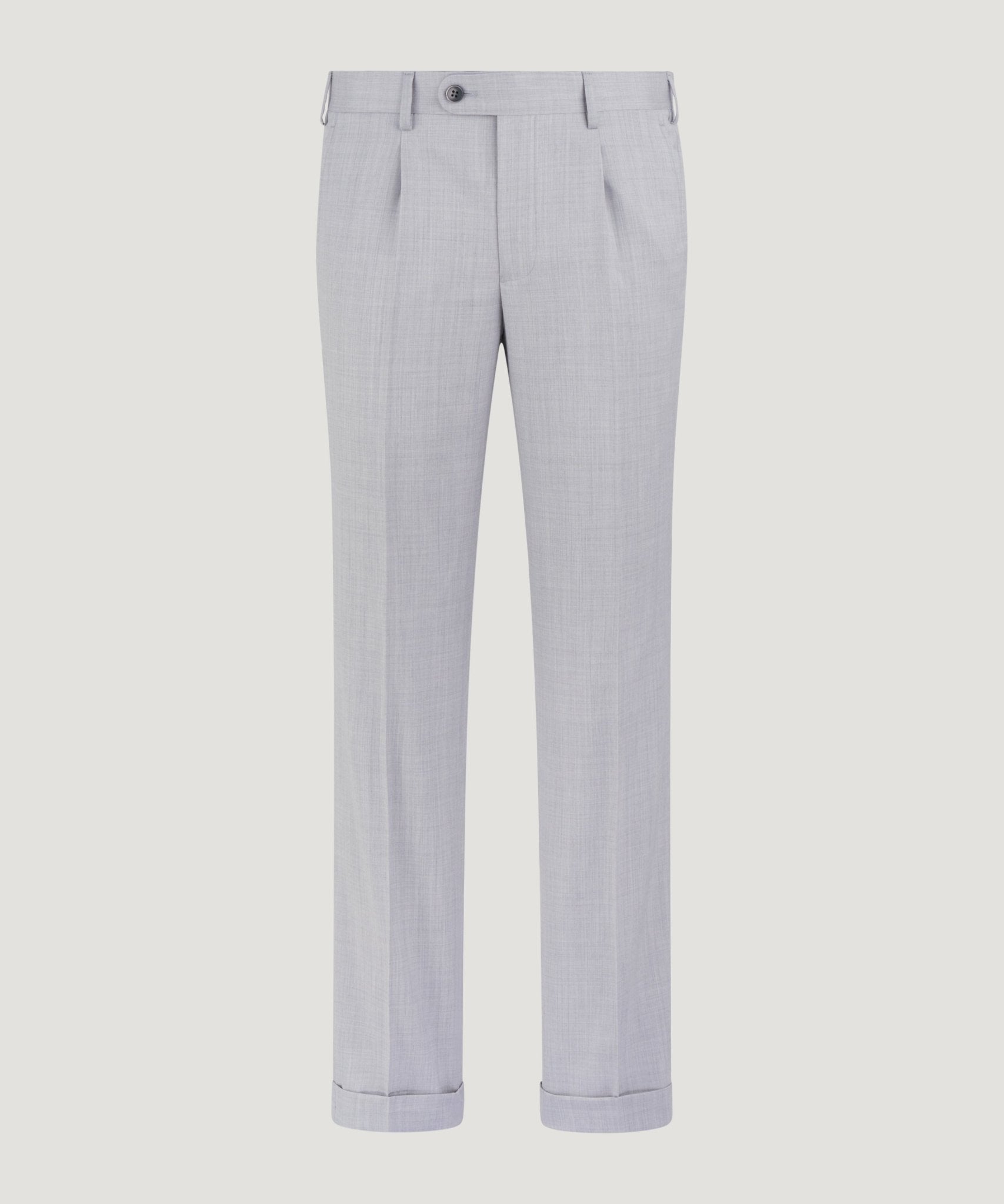 SOCI3TY Limited Double - breasted pak scheerwol lichtgrijs - THE SOCIETY SHOP