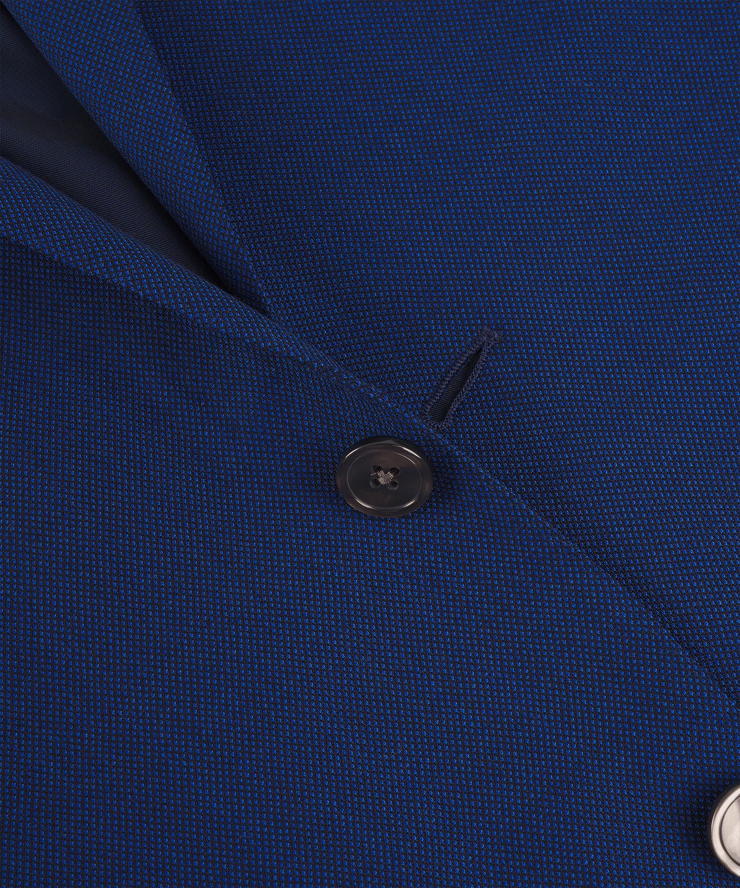 SOCI3TY Driedelig pak donkerblauw 130's wol - The Society Shop