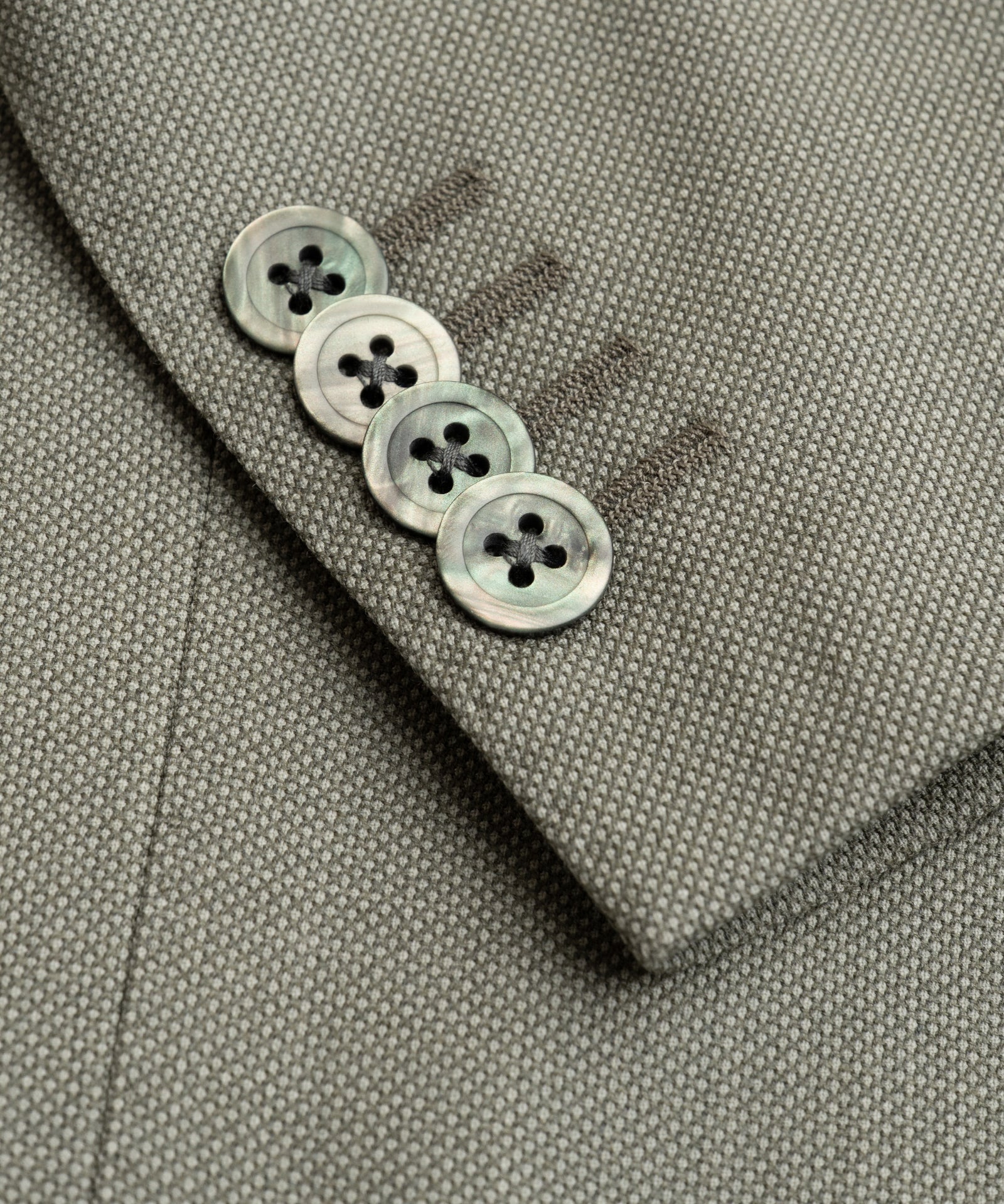 SOCI3TY Limited Fashion Driedelig pak wol birdseye lichtgroen - THE SOCIETY SHOP