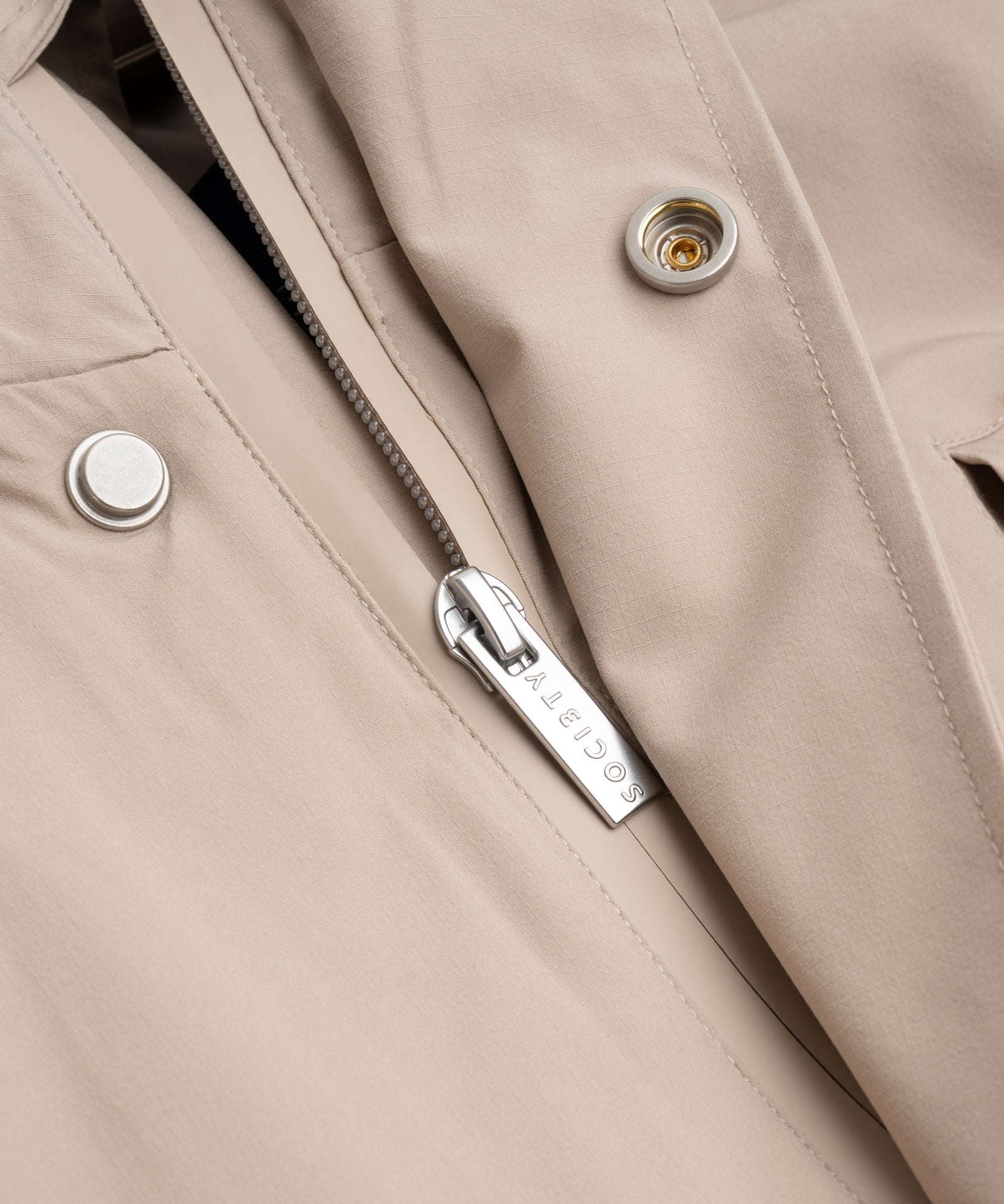 SOCI3TY Limited Fashion Field jacket beige - THE SOCIETY SHOP