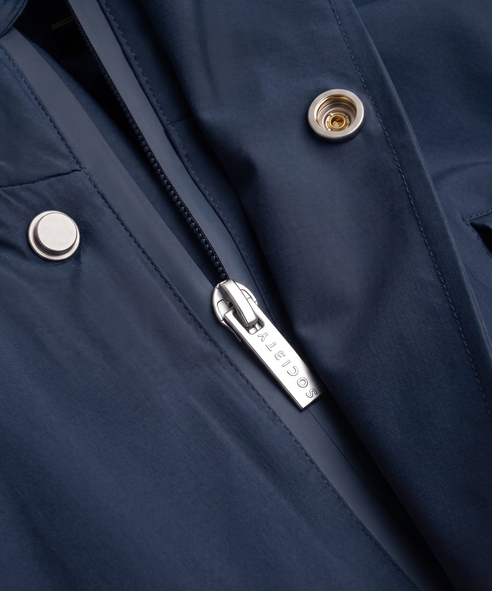SOCI3TY Limited Fashion Field jacket donkerblauw - THE SOCIETY SHOP