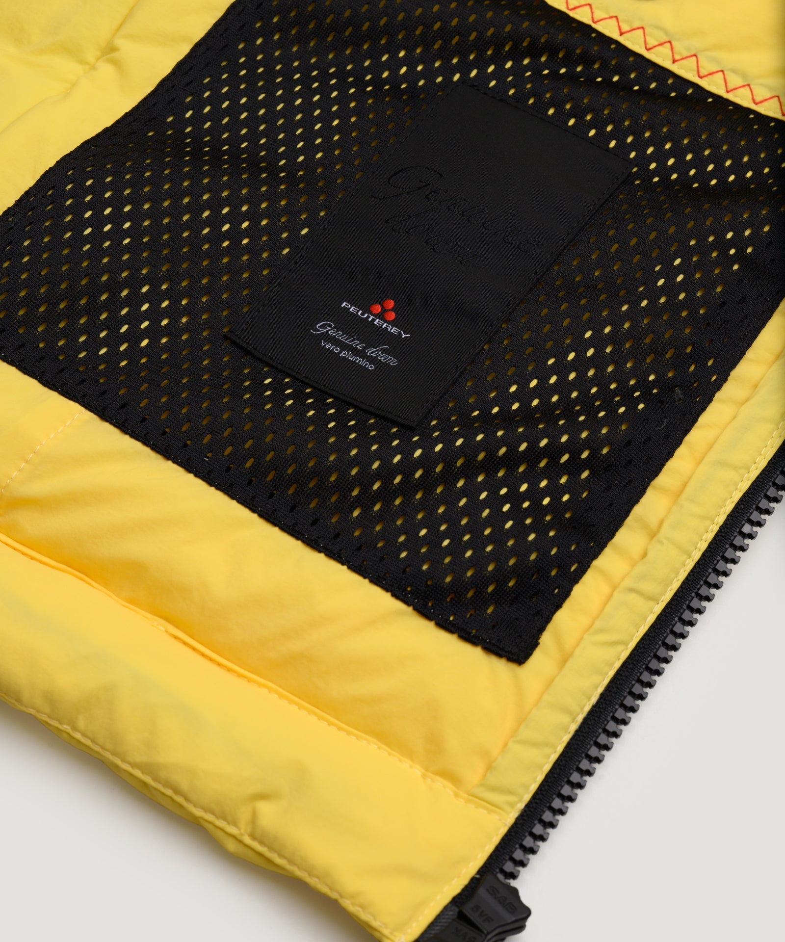 Peuterey Flobots 02 light down jacket geel - THE SOCIETY SHOP