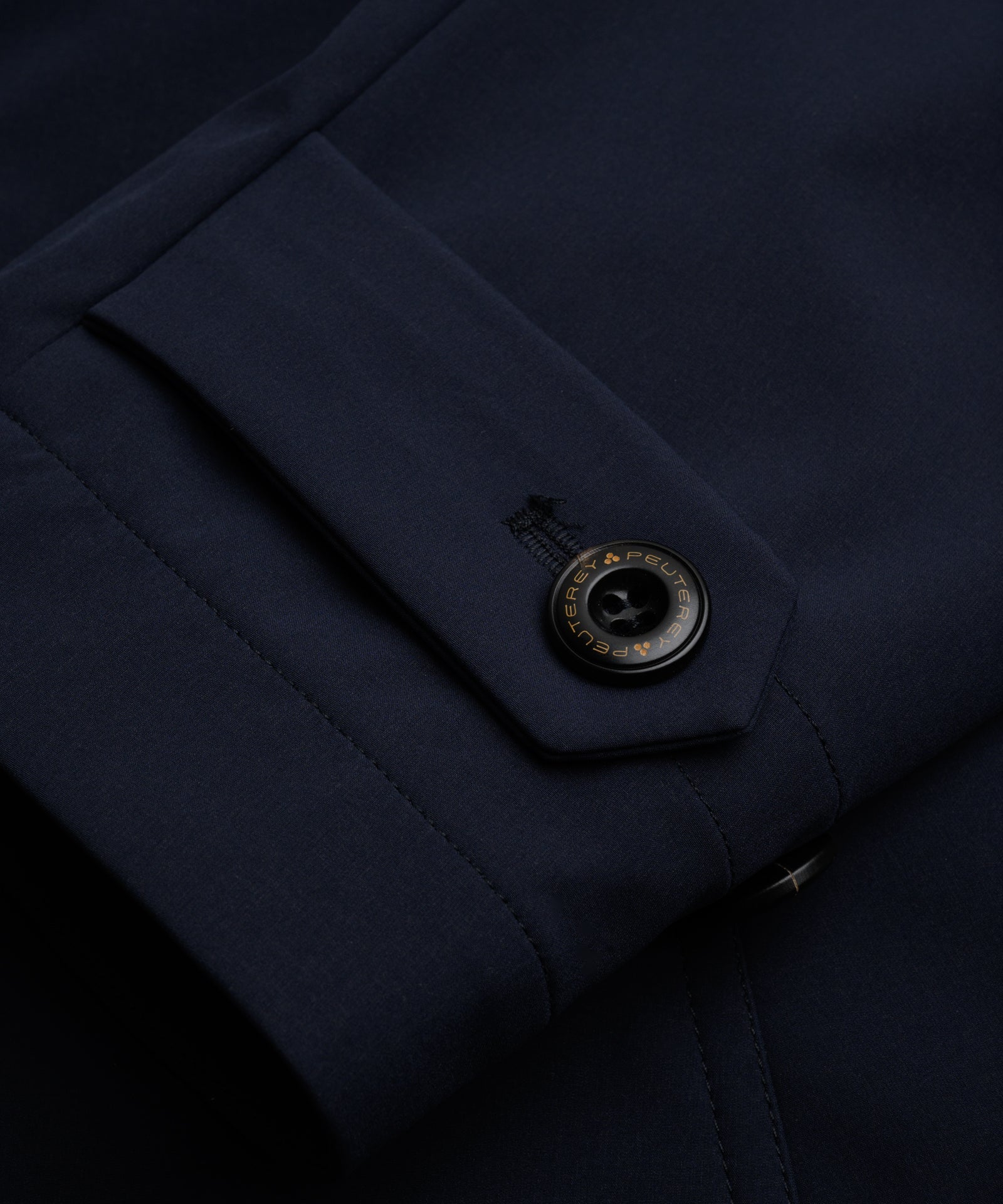 Peuterey Garretson SRT 05 trenchcoat donkerblauw - THE SOCIETY SHOP