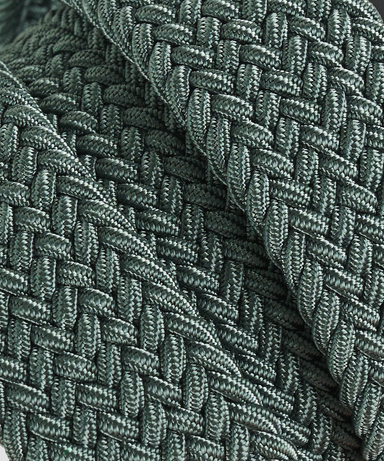 Profuomo Gevlochten riem elastiek groen - The Society Shop