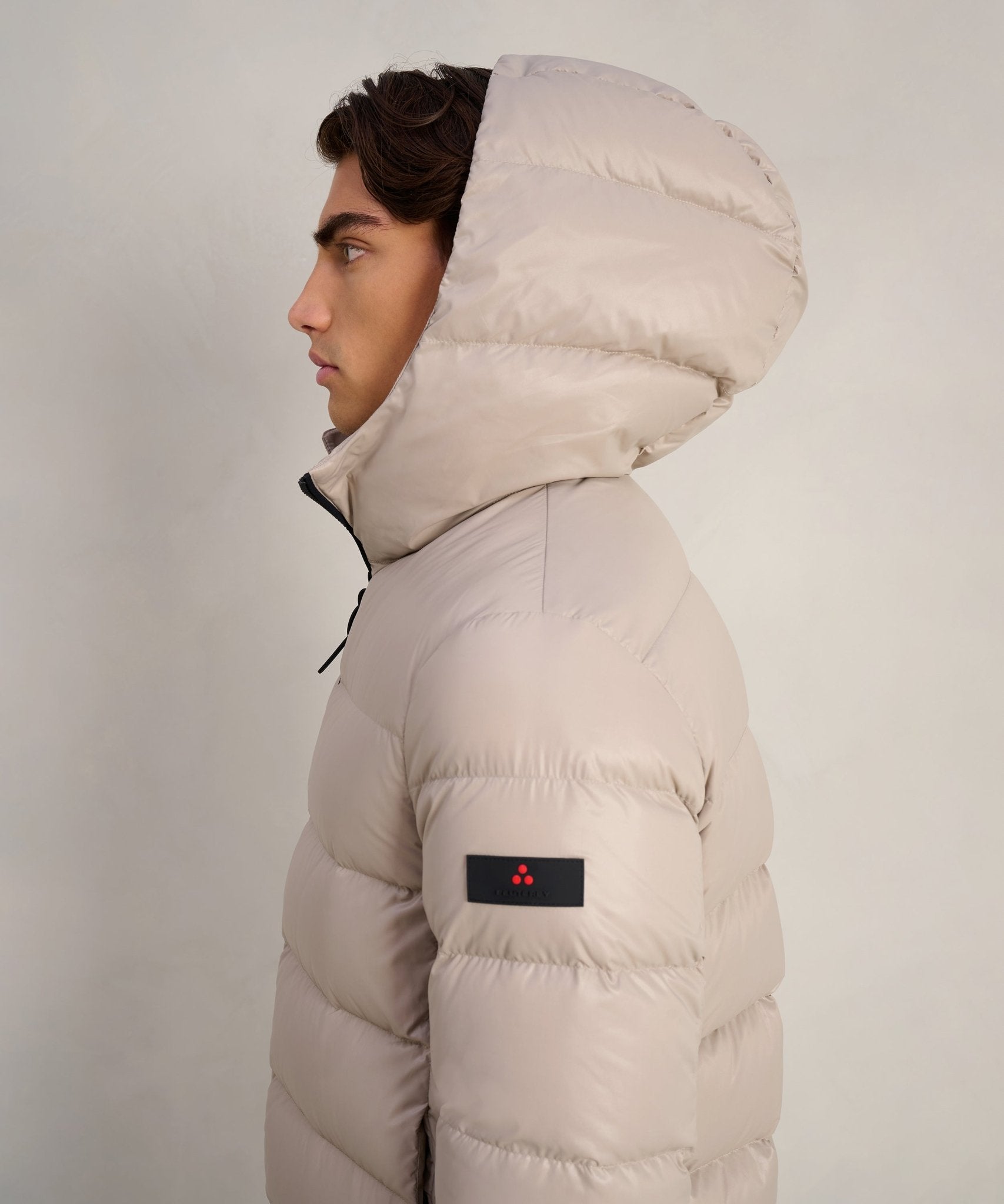 Peuterey Honova LKS donsjas beige - THE SOCIETY SHOP