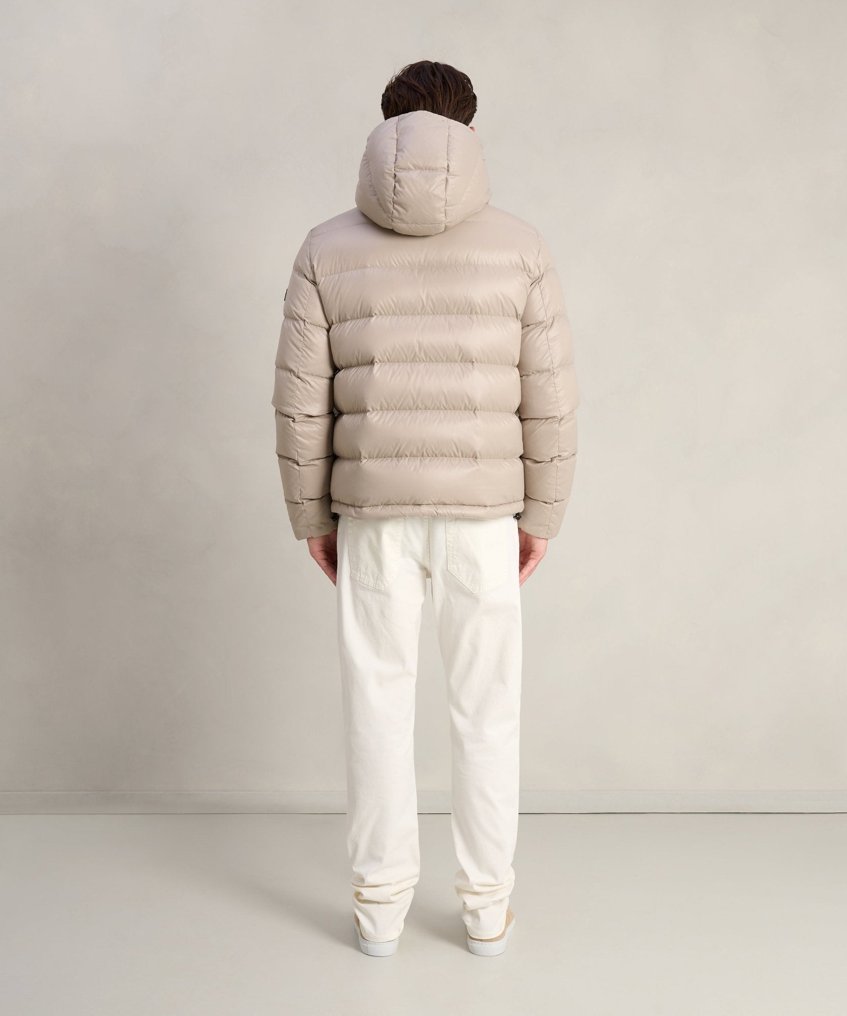 Peuterey Honova LKS donsjas beige - THE SOCIETY SHOP