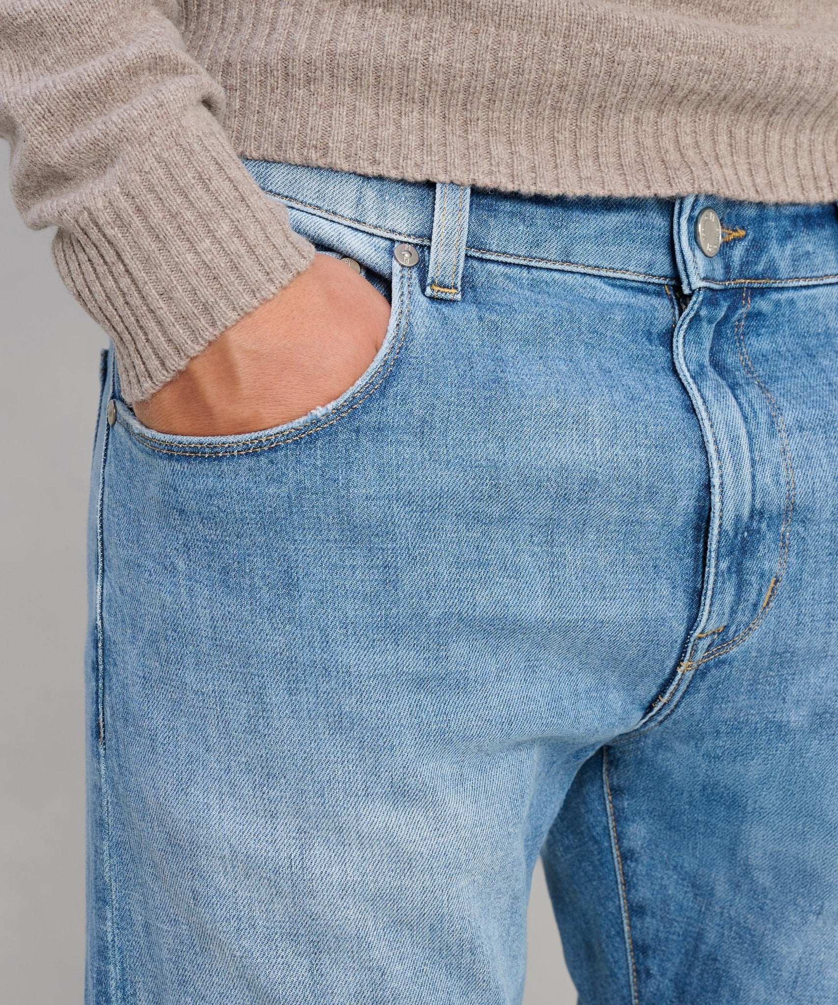 PT Jazz jeans katoen stretch lichtblauw - THE SOCIETY SHOP