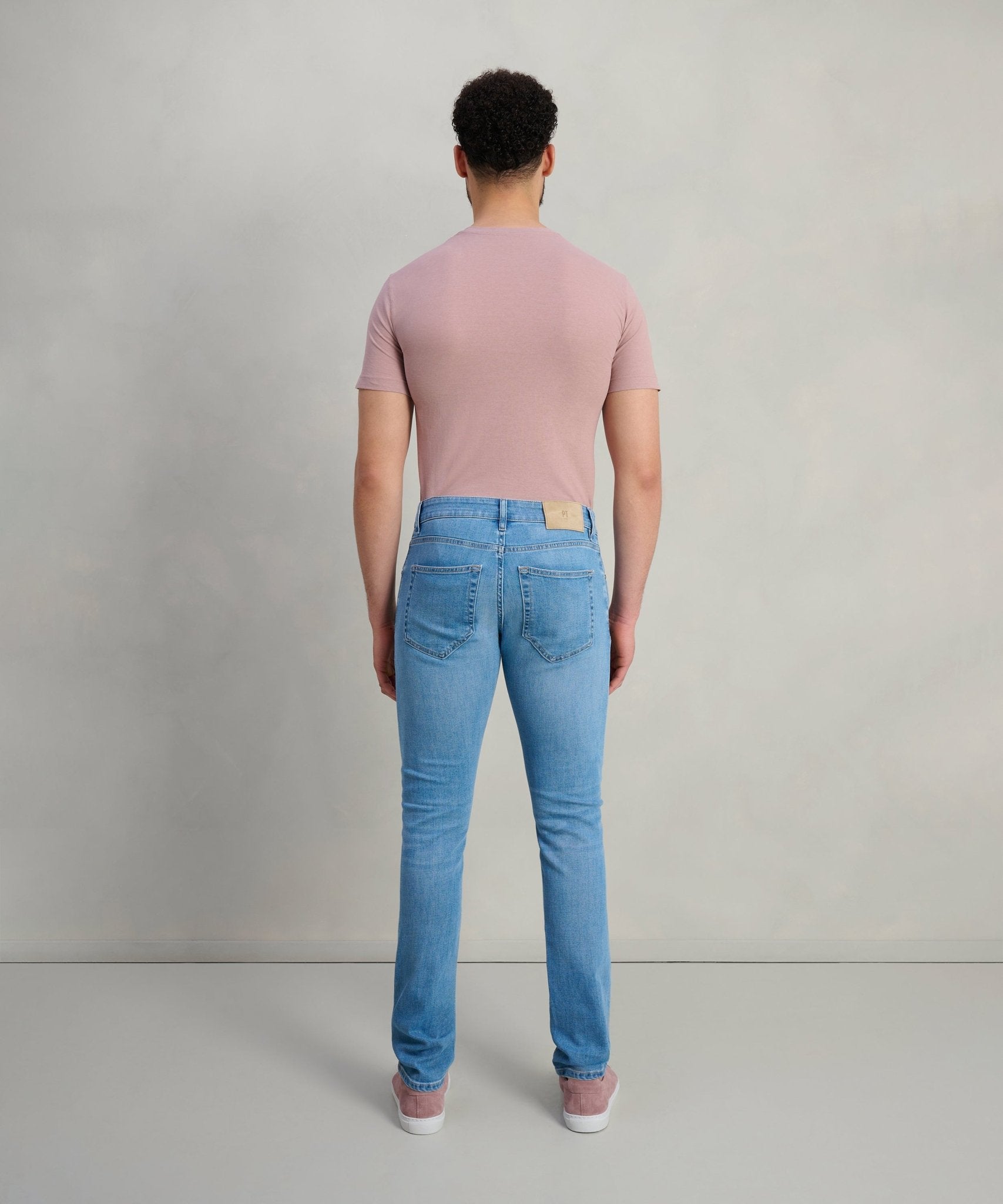 PT Torino Jazz jeans katoen stretch middenblauw - THE SOCIETY SHOP