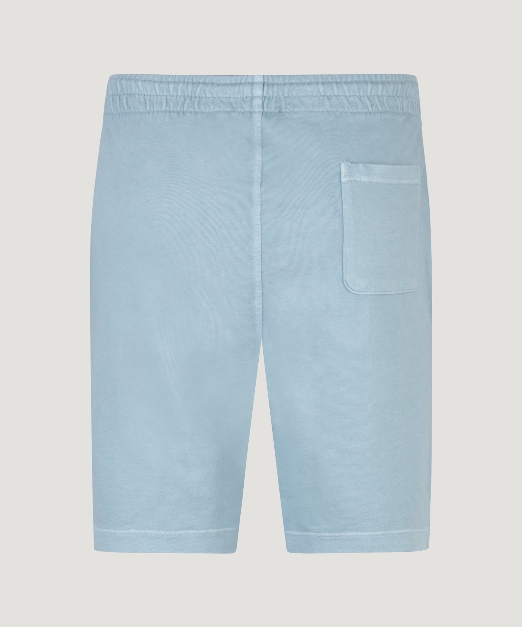 SOCI3TY Luxury Sportswear Jersey shorts garment - dyed katoen lichtblauw - THE SOCIETY SHOP