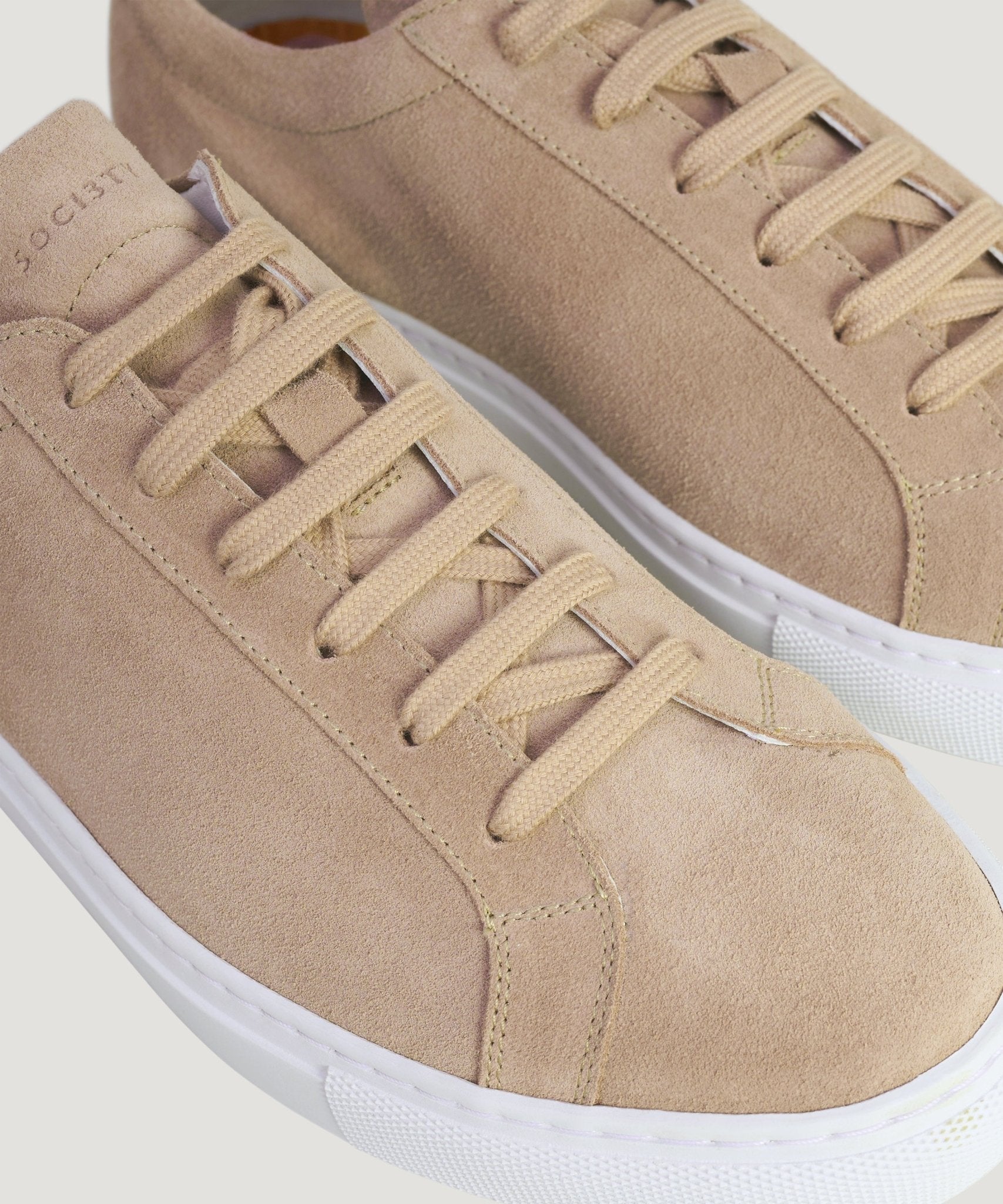 SOCI3TY Kaleido sneaker suède beige - THE SOCIETY SHOP