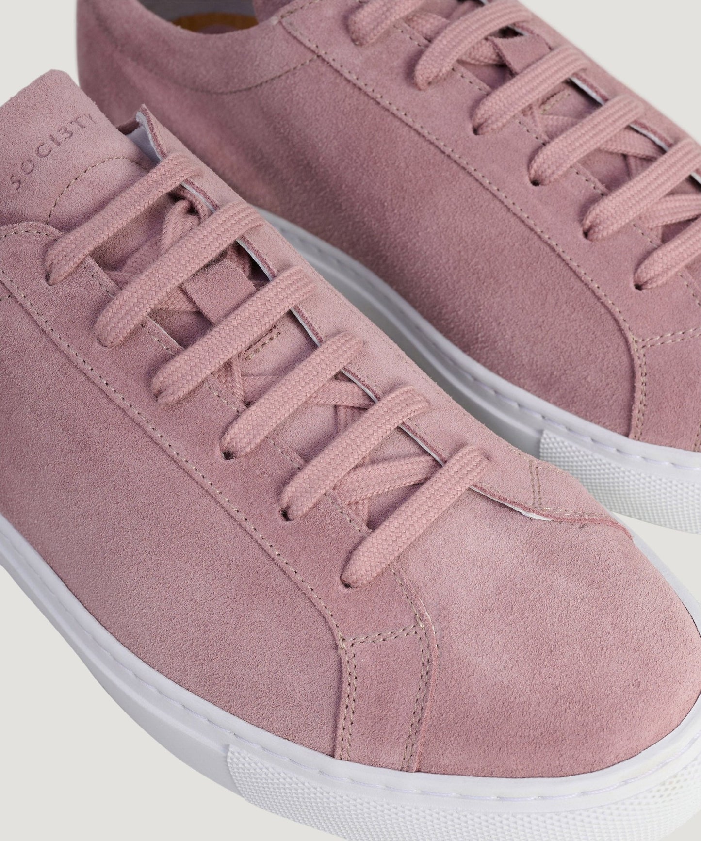 SOCI3TY Kaleido sneaker suède roze - THE SOCIETY SHOP