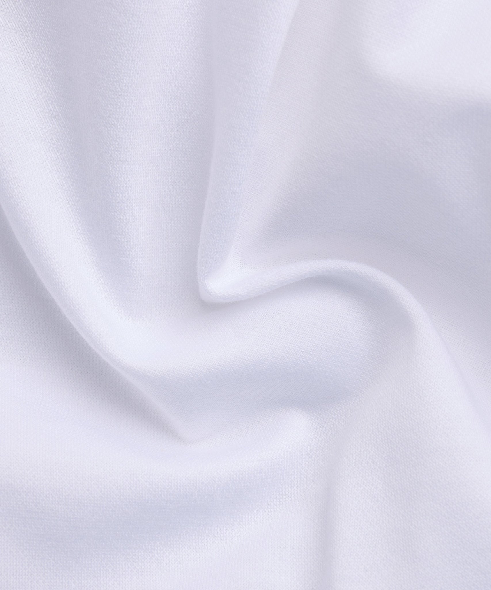 Profuomo Knitted overhemd katoen single jersey wit - THE SOCIETY SHOP