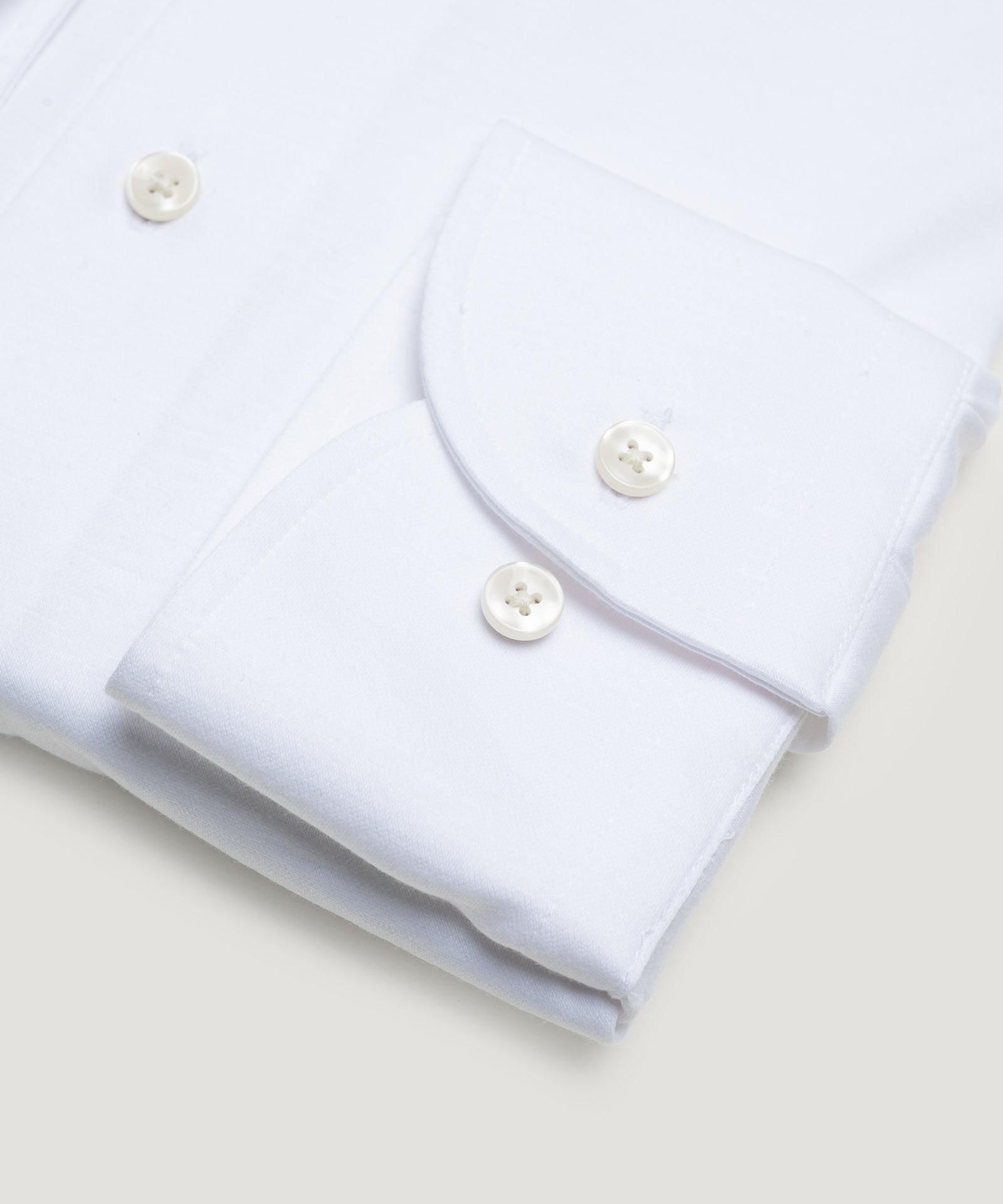 SOCI3TY by Profuomo Knitted overhemd katoen wit - THE SOCIETY SHOP