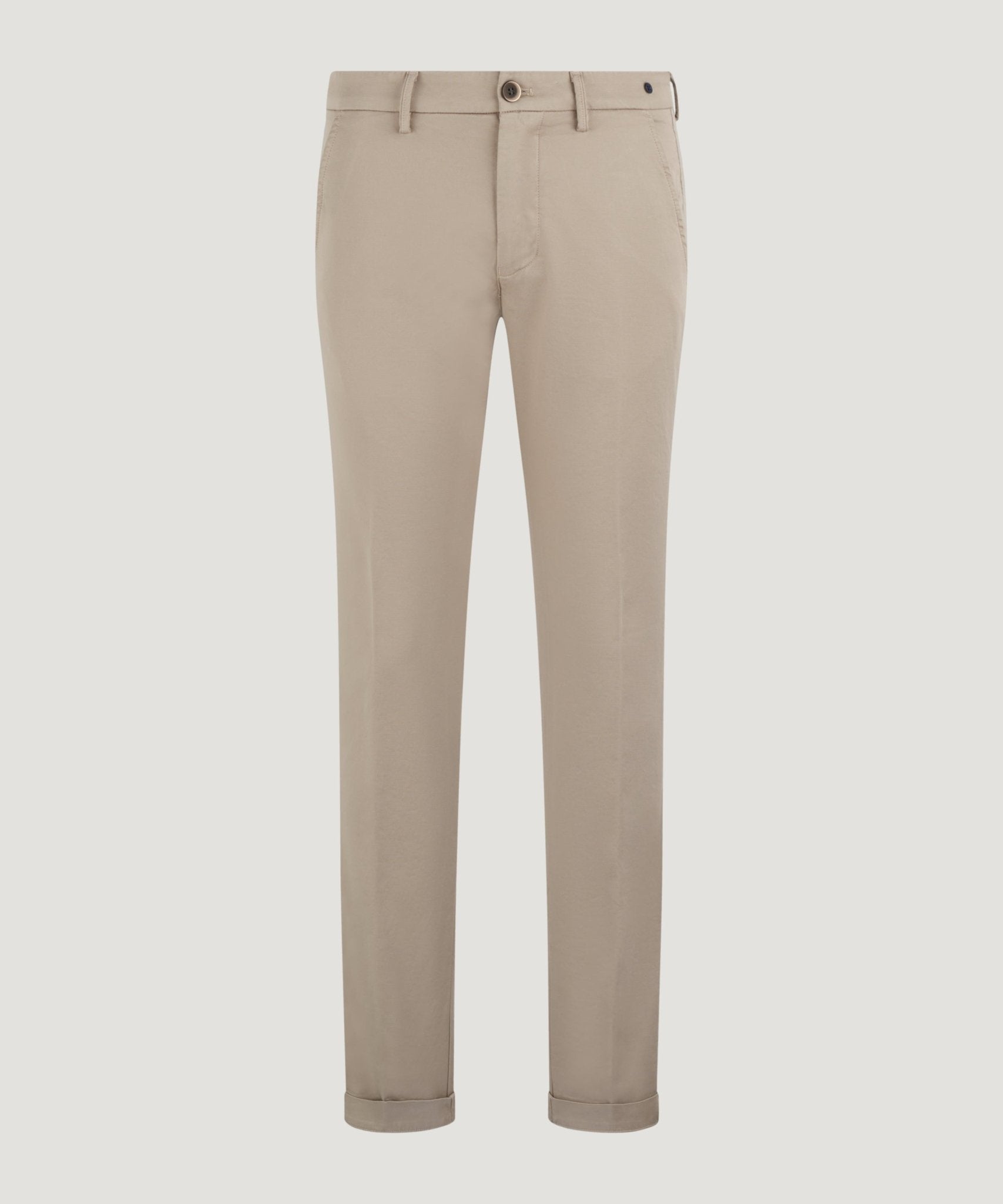 Mason's Knitted Torino chino katoen bruin - The Society Shop