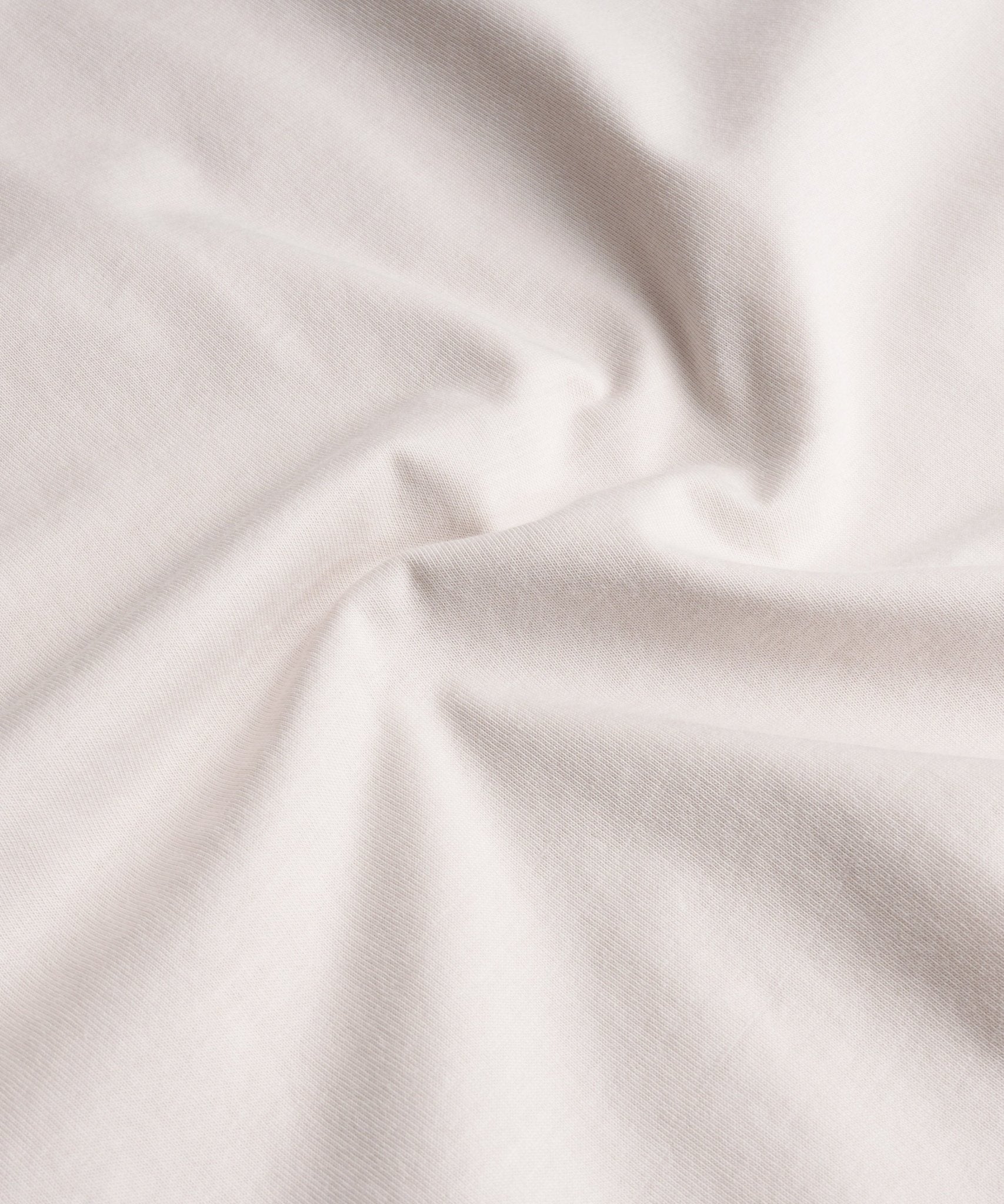 SOCI3TY Long sleeve poloshirt mercerized cotton lichtgrijs - THE SOCIETY SHOP