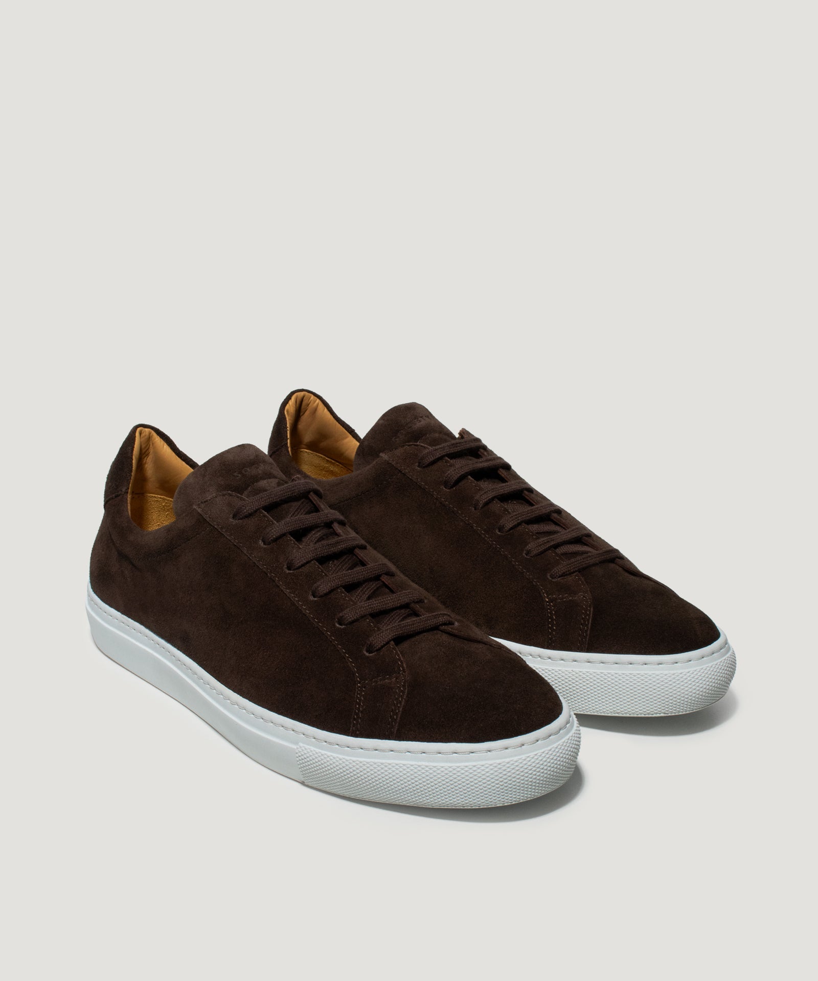 SOCI3TY Limited Fashion Low top sneaker suède donkerbruin - THE SOCIETY SHOP