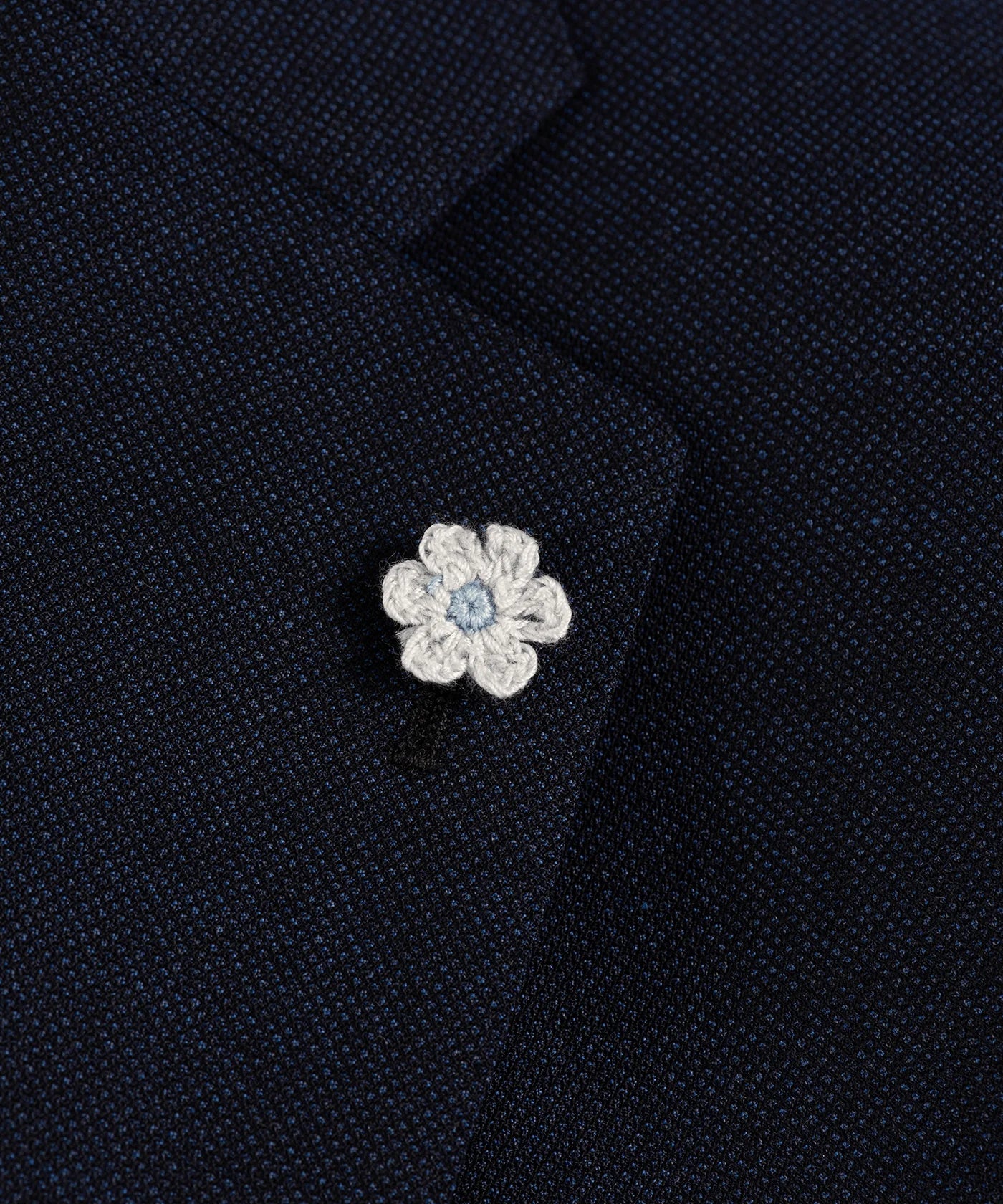 SOCI3TY Lucky Flower katoen lichtblauw - The Society Shop