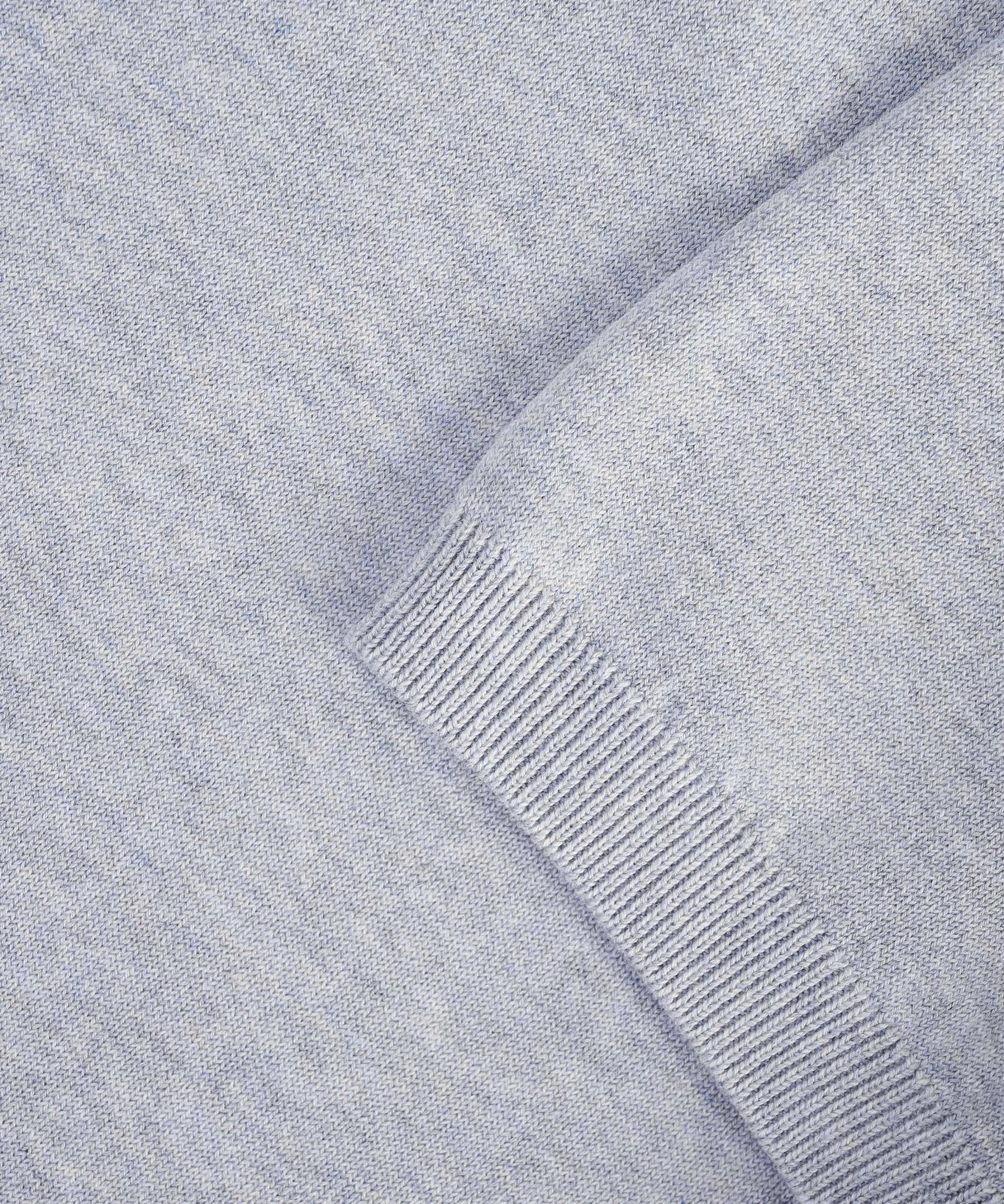 Profuomo Luxury basic polo Tencel/katoen/zijde lichtgrijs - The Society Shop