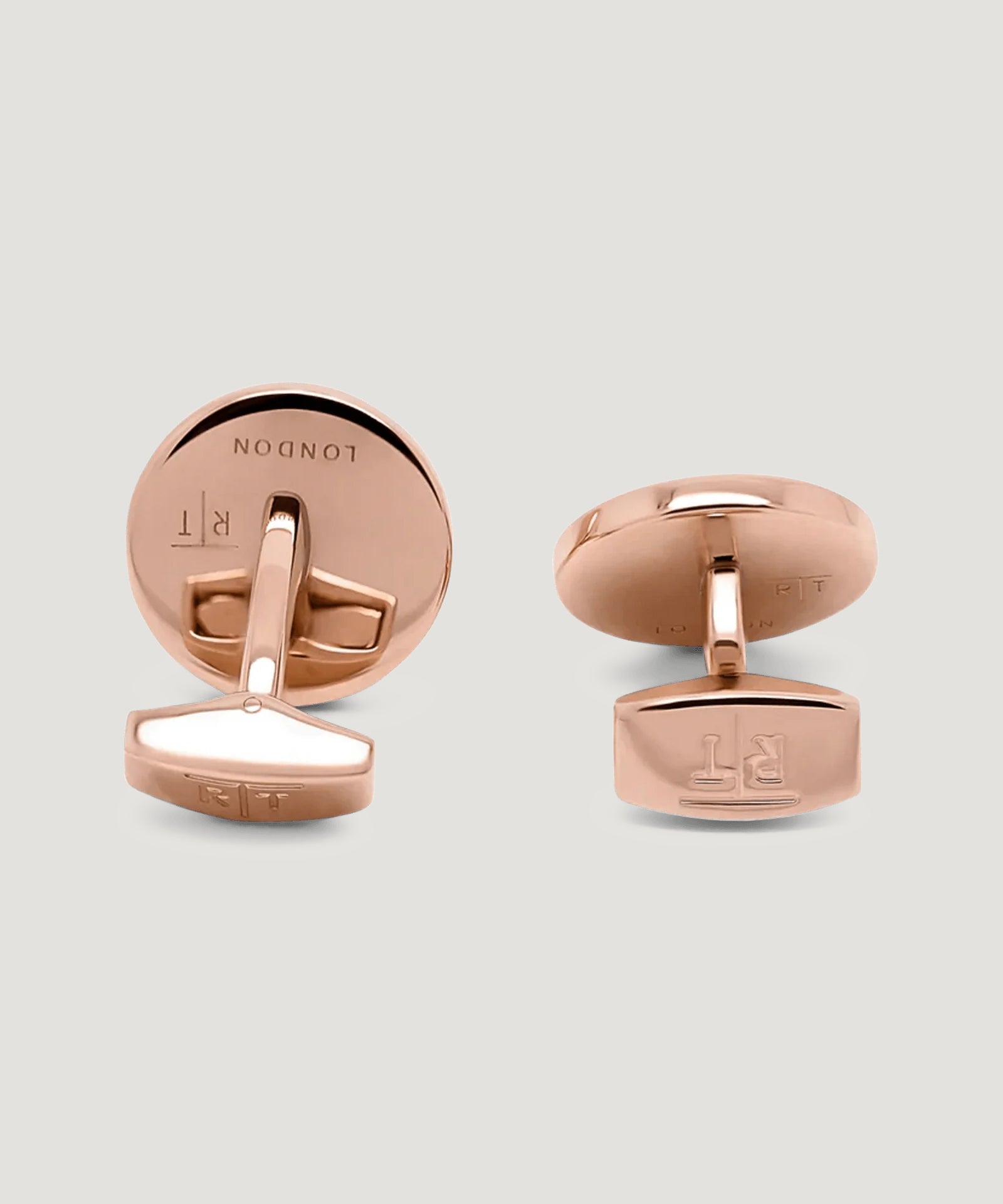 Tateossian Manchetknopen roségoud metaal - The Society Shop