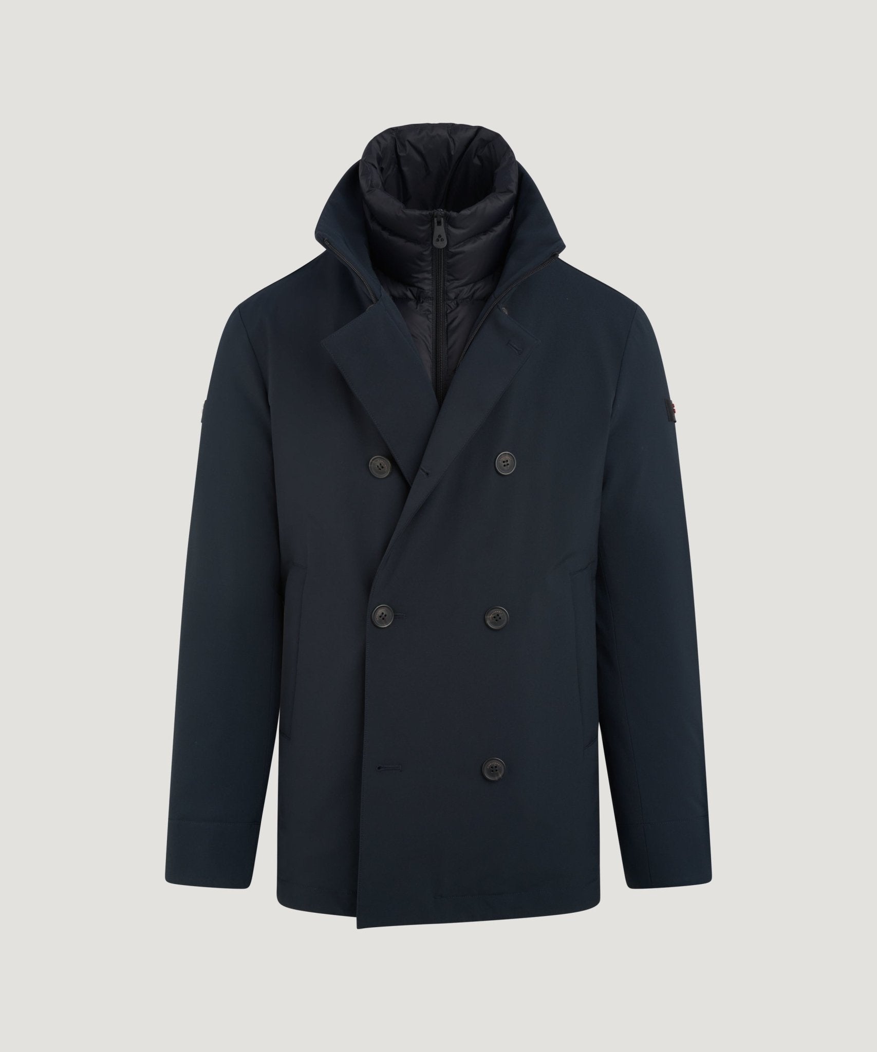 Peuterey Militao TJ Tech Pea Coat donkerblauw - THE SOCIETY SHOP