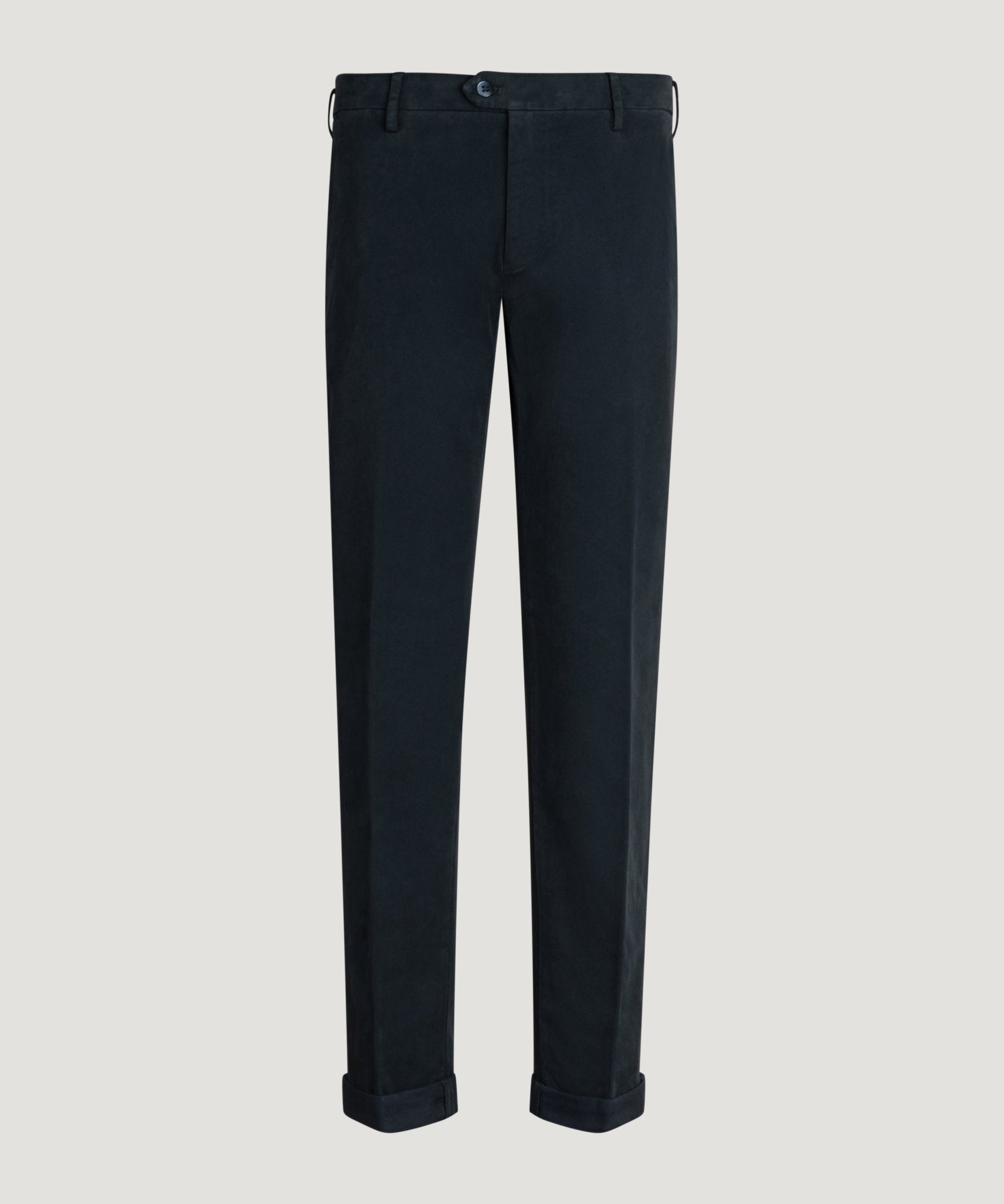 Mason's New York Style chino modal/katoen stretch donkerblauw - THE SOCIETY SHOP