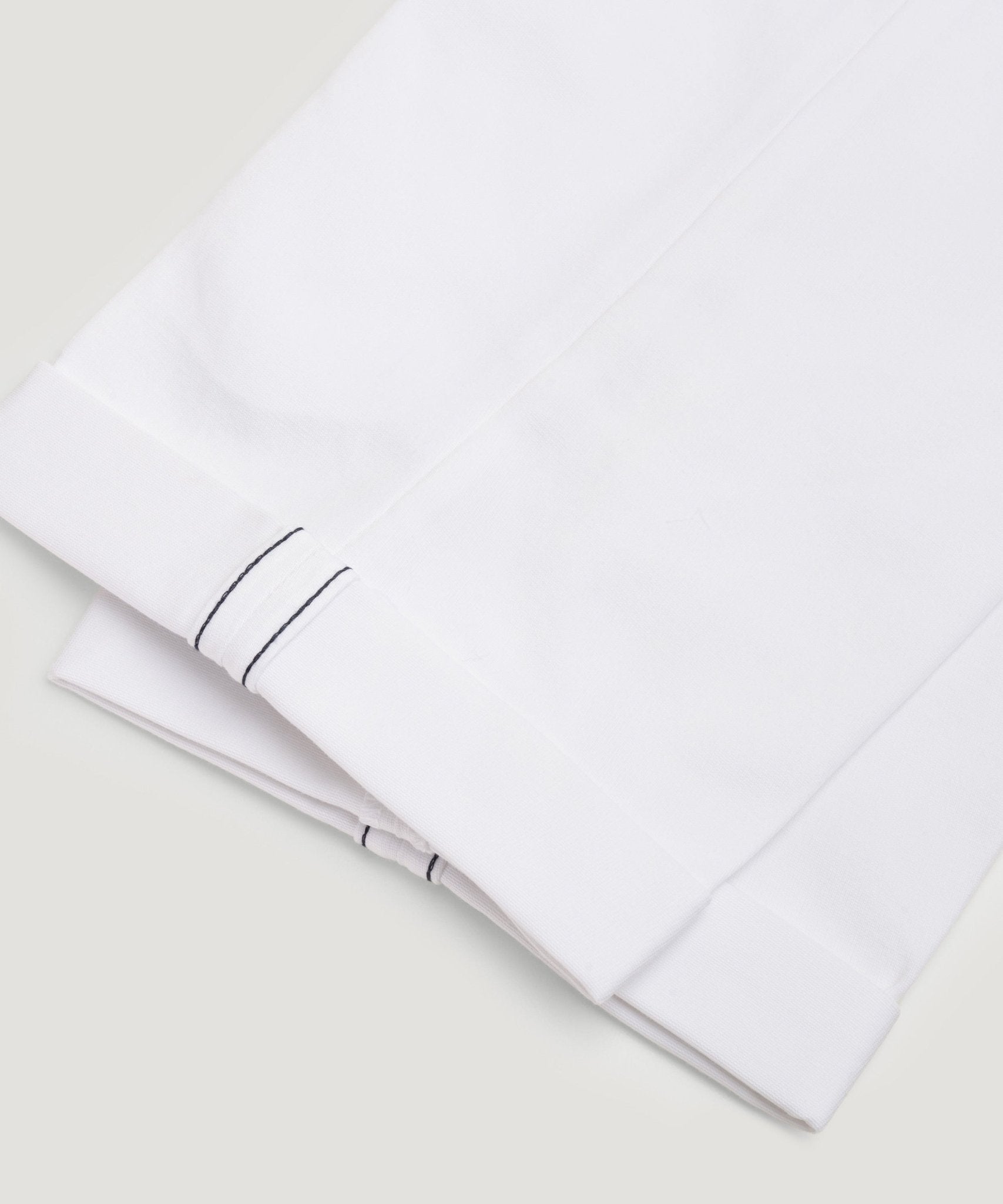 Mason's New York Style knitted chino katoen stretch wit - THE SOCIETY SHOP