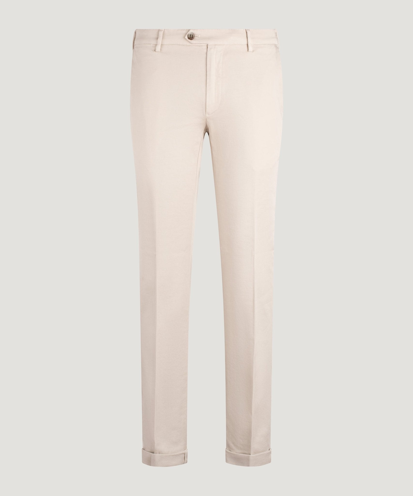 Mason's New York Style knitted chino katoen stretch zand - THE SOCIETY SHOP