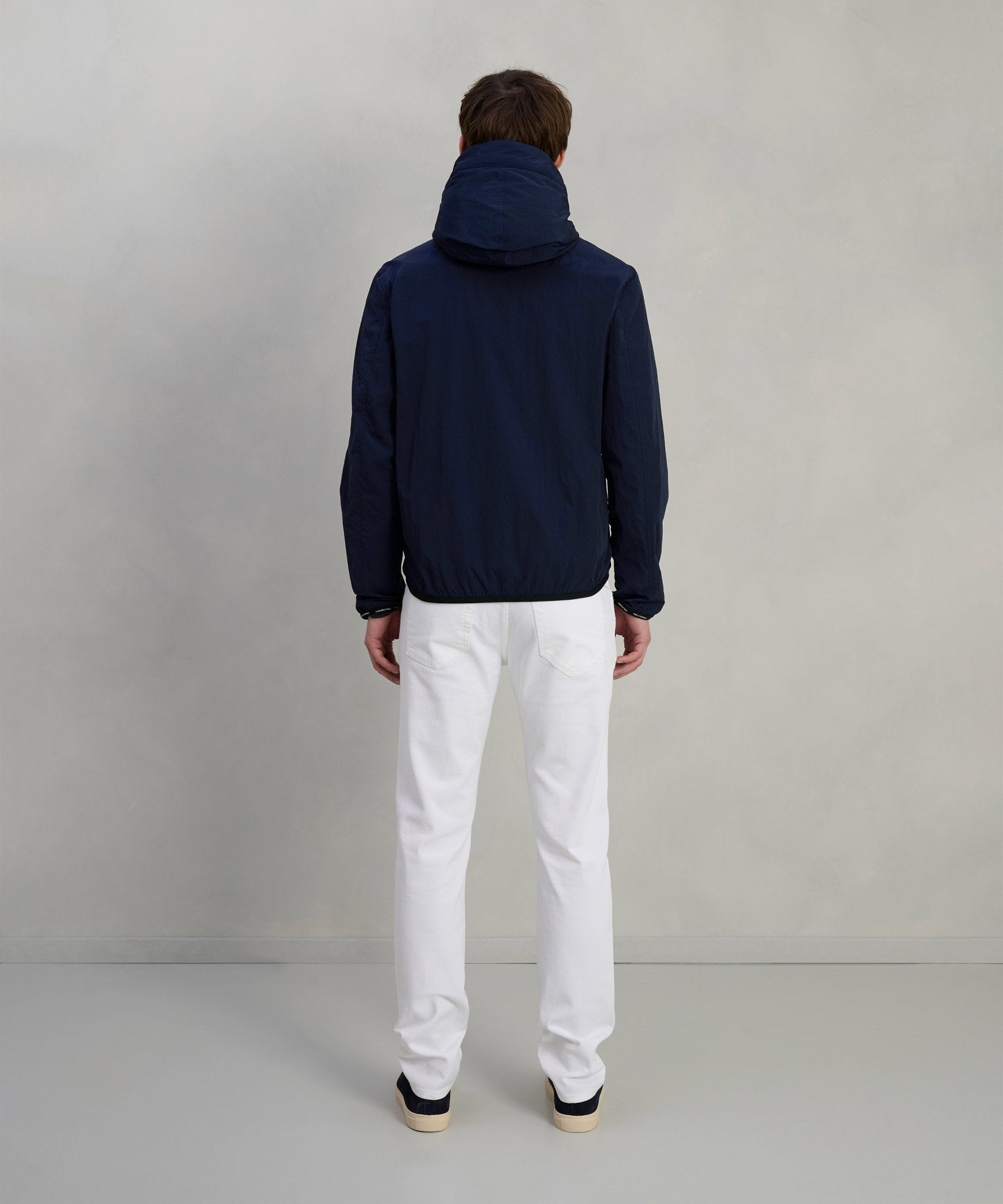 Peuterey Nigle U windbreaker jacket midnight blauw - The Society Shop