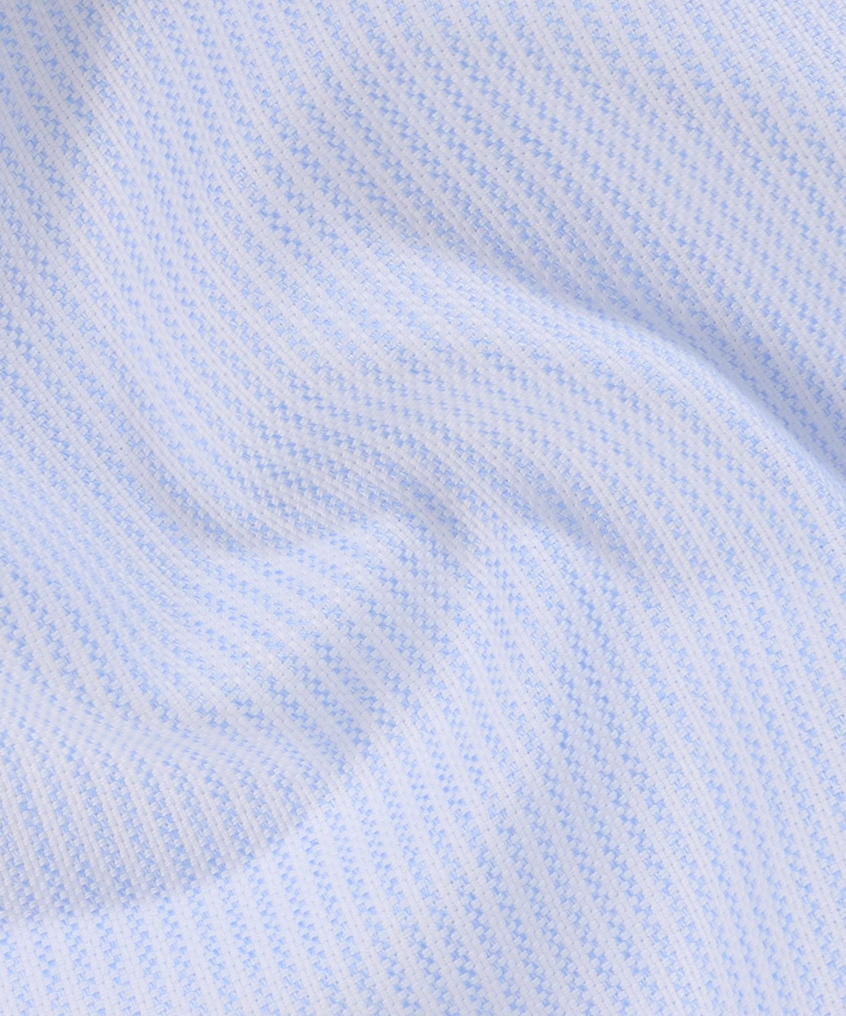 Profuomo Overhemd katoen non iron lichtblauw gestreept - THE SOCIETY SHOP