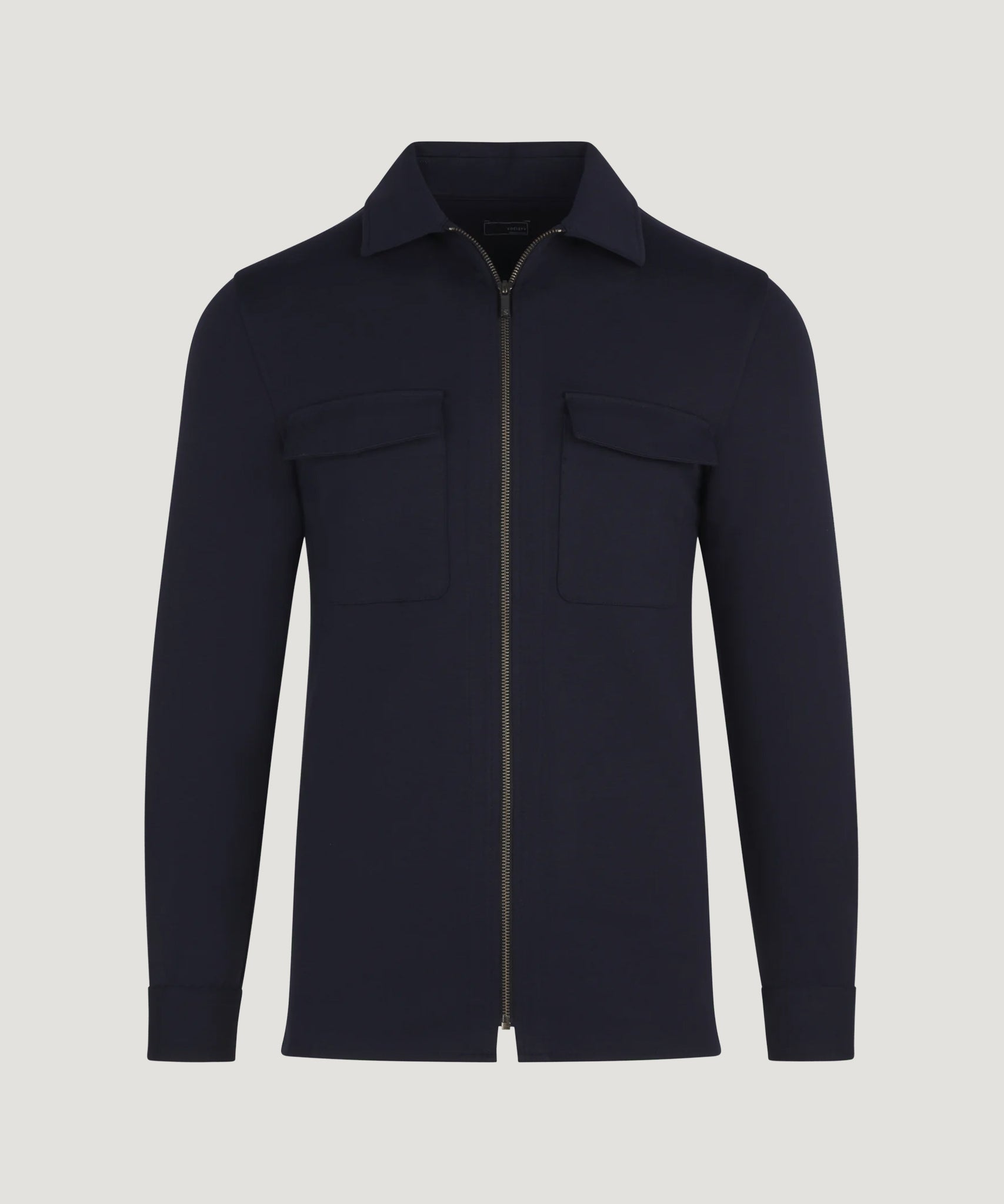 SOCI3TY Overshirt tech blend donkerblauw - The Society Shop