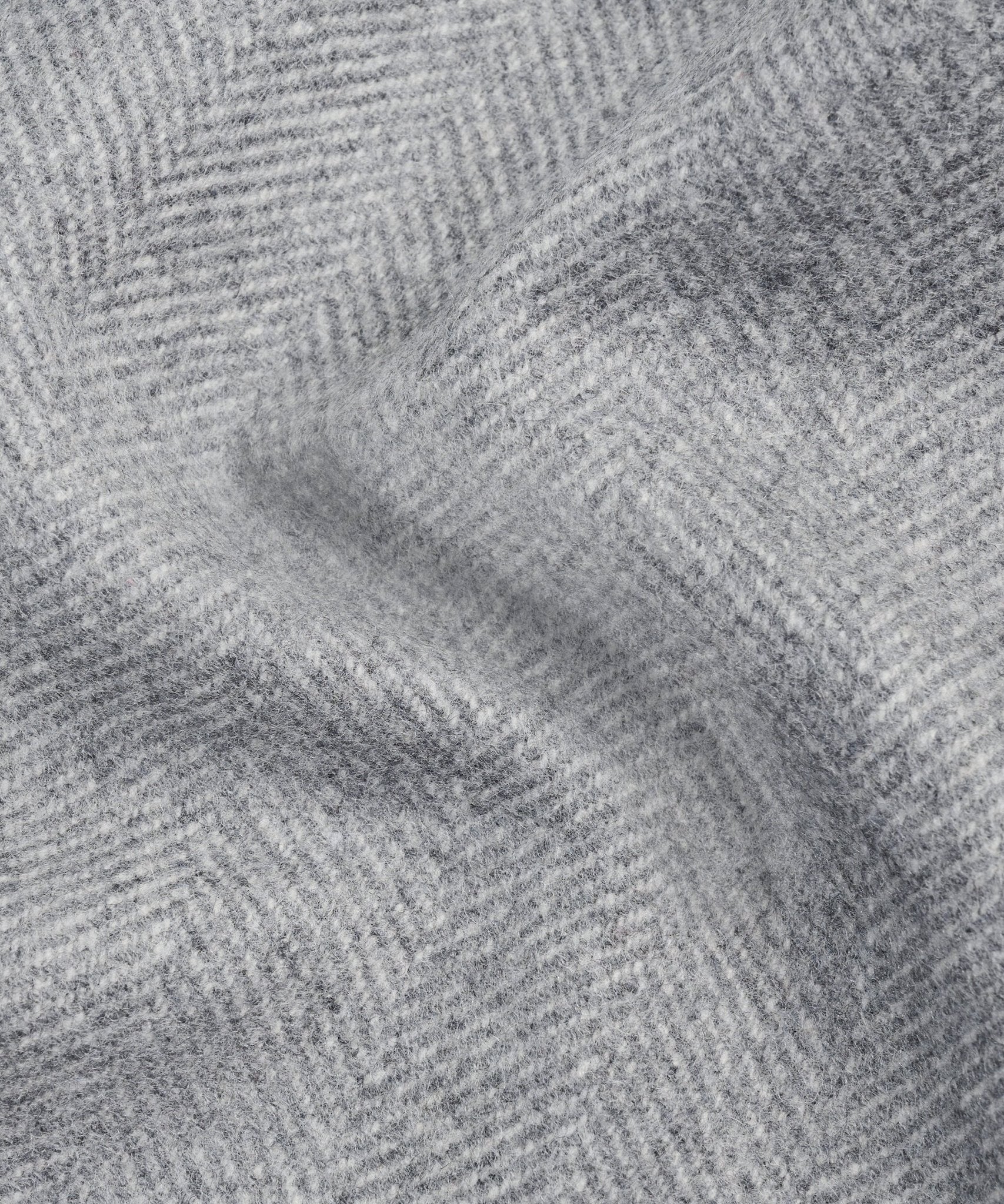 Profuomo Overshirt wol visgraat grijs - THE SOCIETY SHOP