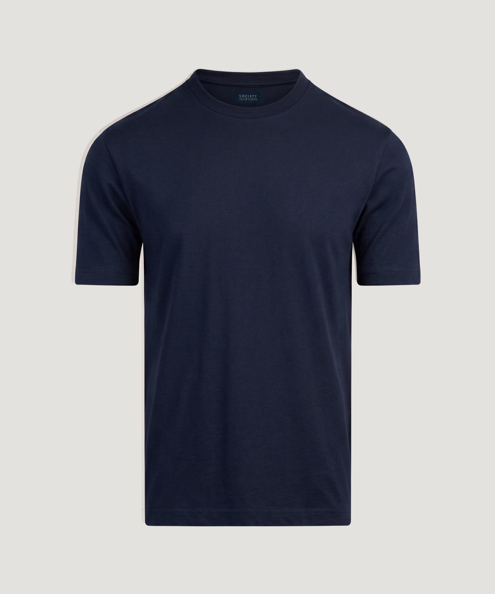 SOCI3TY Limited Fashion Oversized T-shirt Pima katoen donkerblauw - THE SOCIETY SHOP