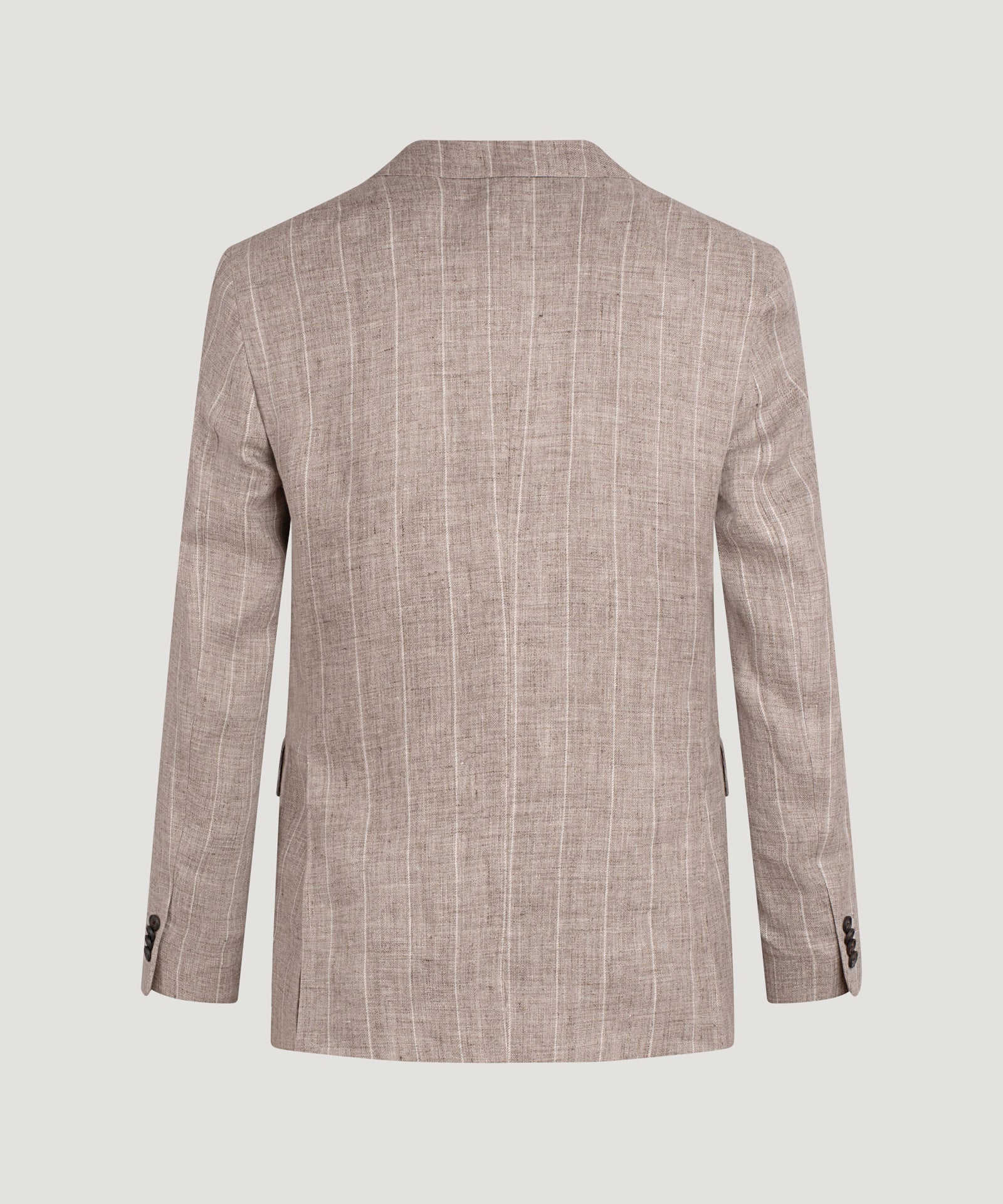 SOCI3TY Limited Fashion Pak linnen Solbiati Nobel lichtbruin gestreept - THE SOCIETY SHOP