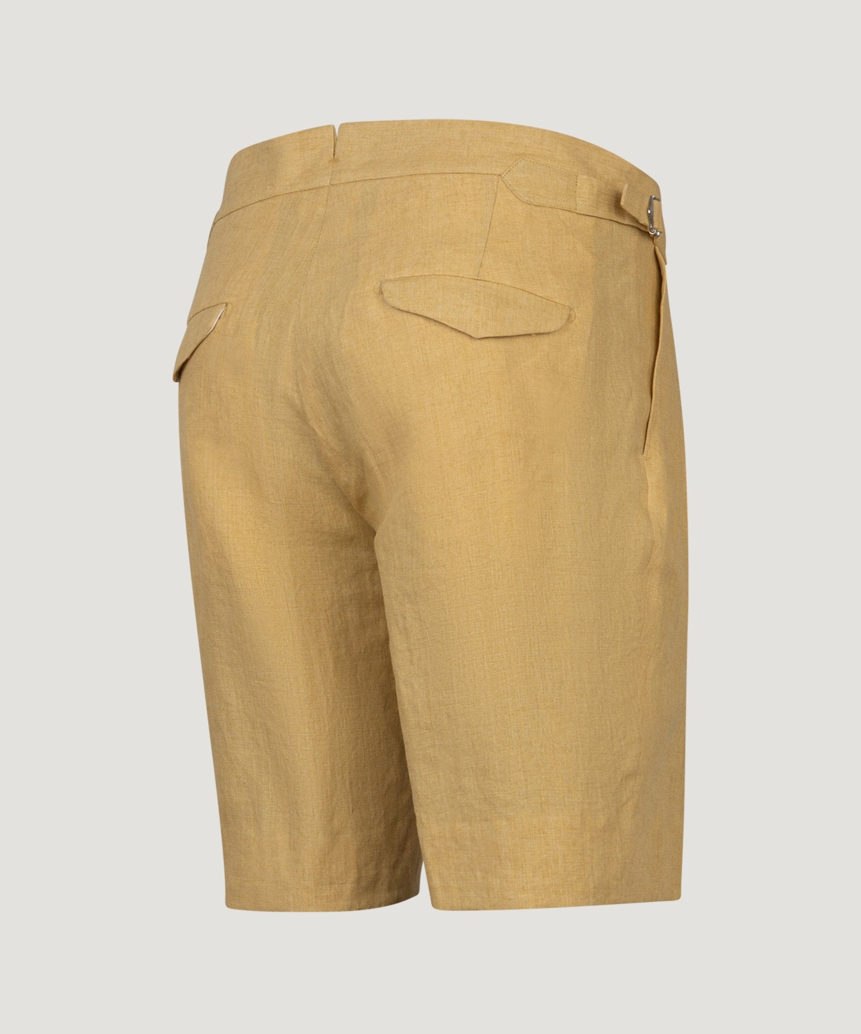 SOCI3TY Limited Fashion Pak met shorts linnen botergeel - THE SOCIETY SHOP