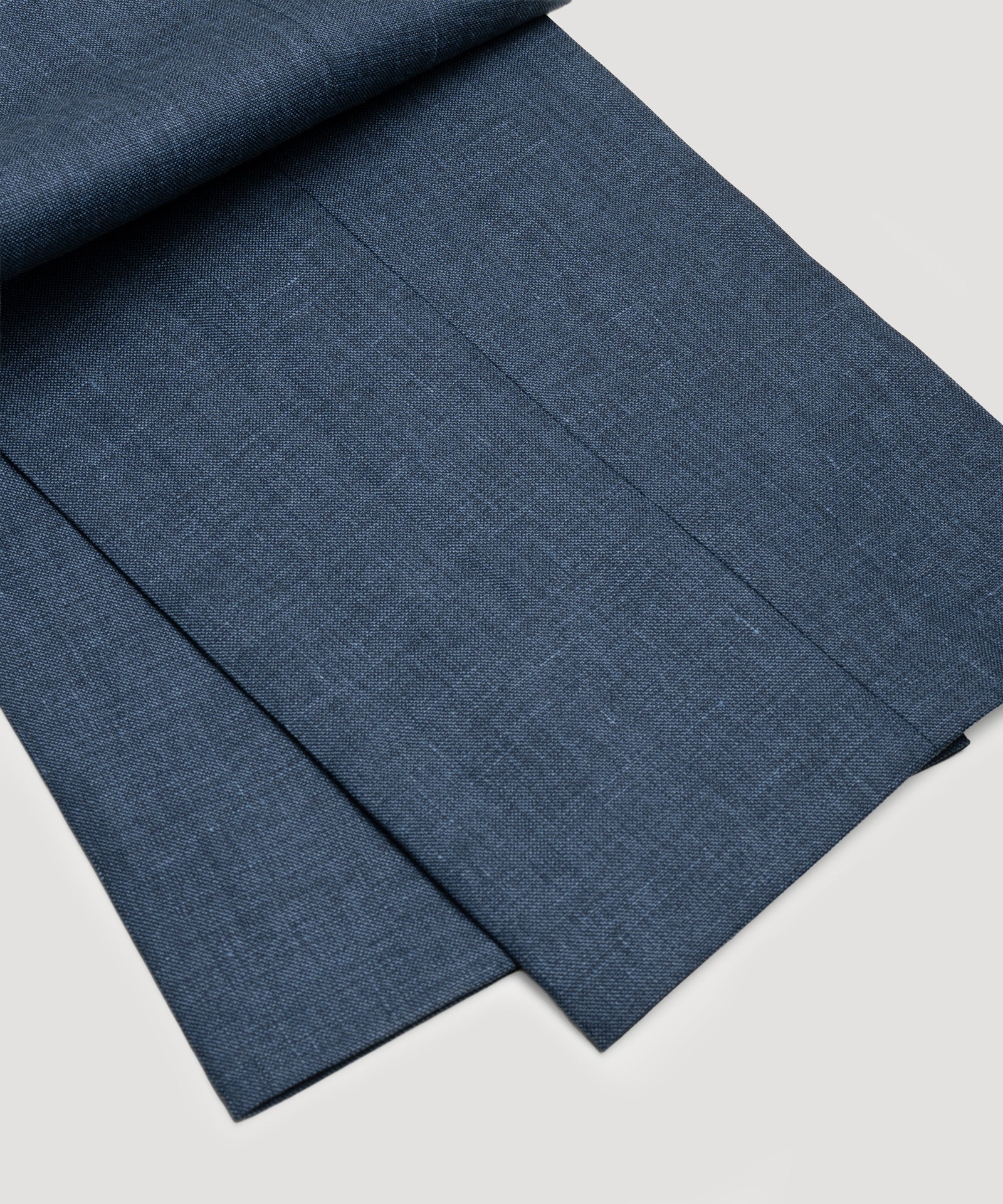 Corneliani Pak virgin wol/linnen/zijde blauw - THE SOCIETY SHOP