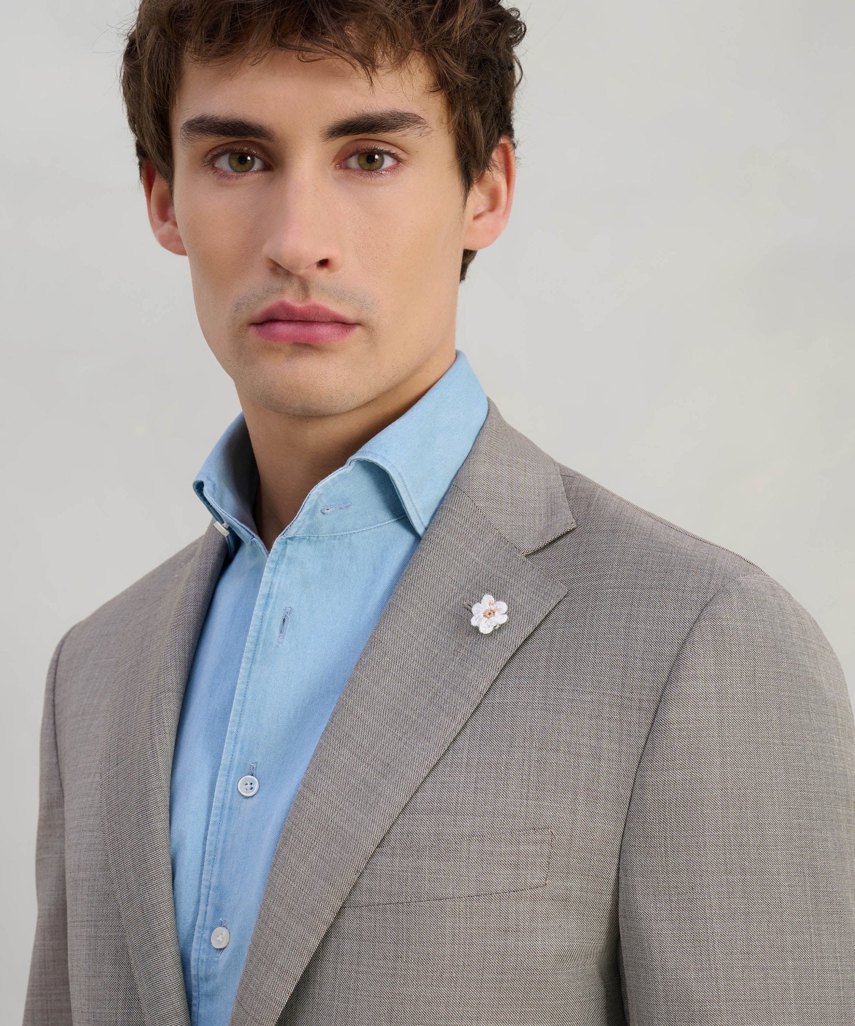 Corneliani Pak wol taupe - The Society Shop