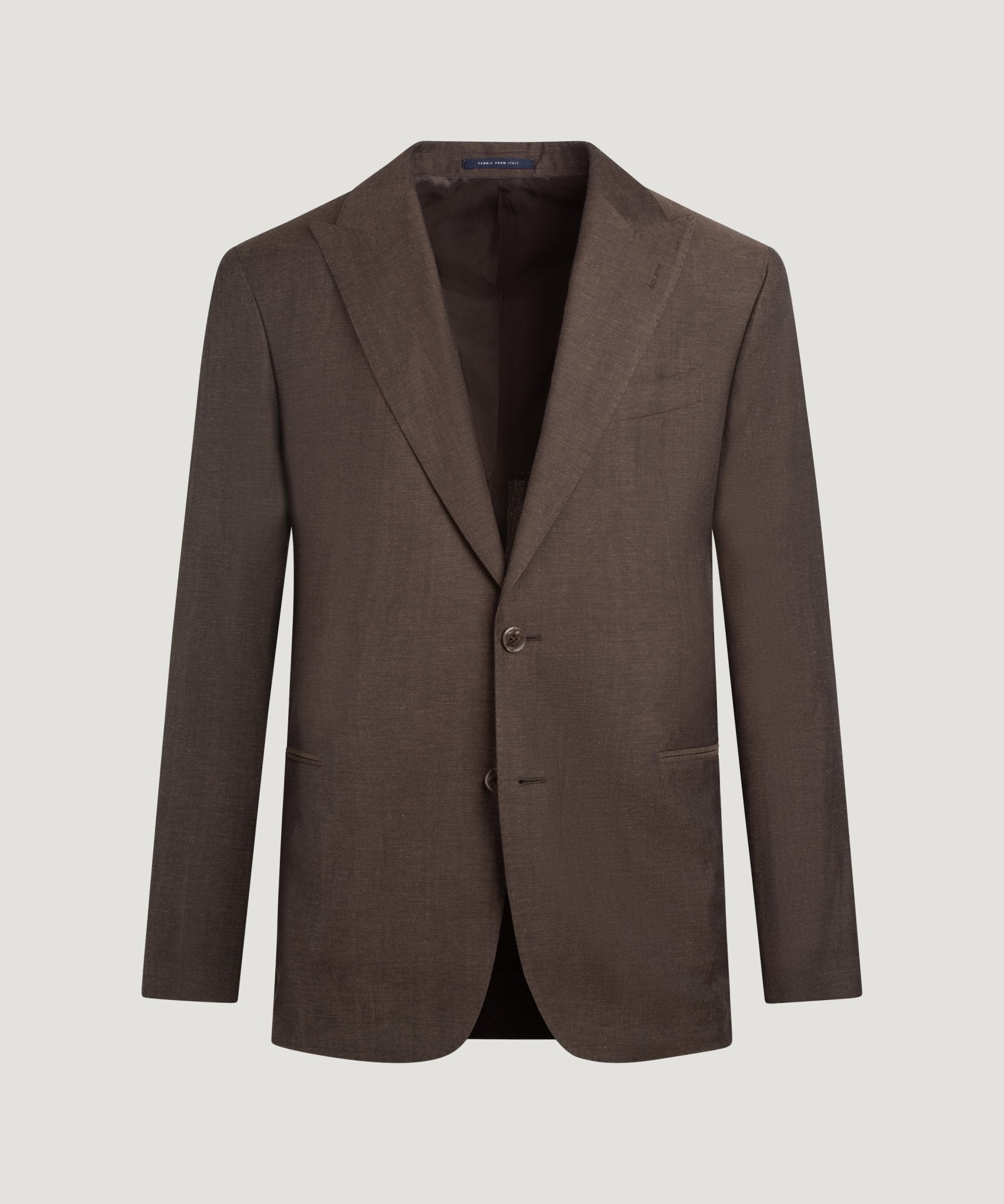 SOCI3TY Limited Fashion Pak wol/linnen donkerbruin - THE SOCIETY SHOP