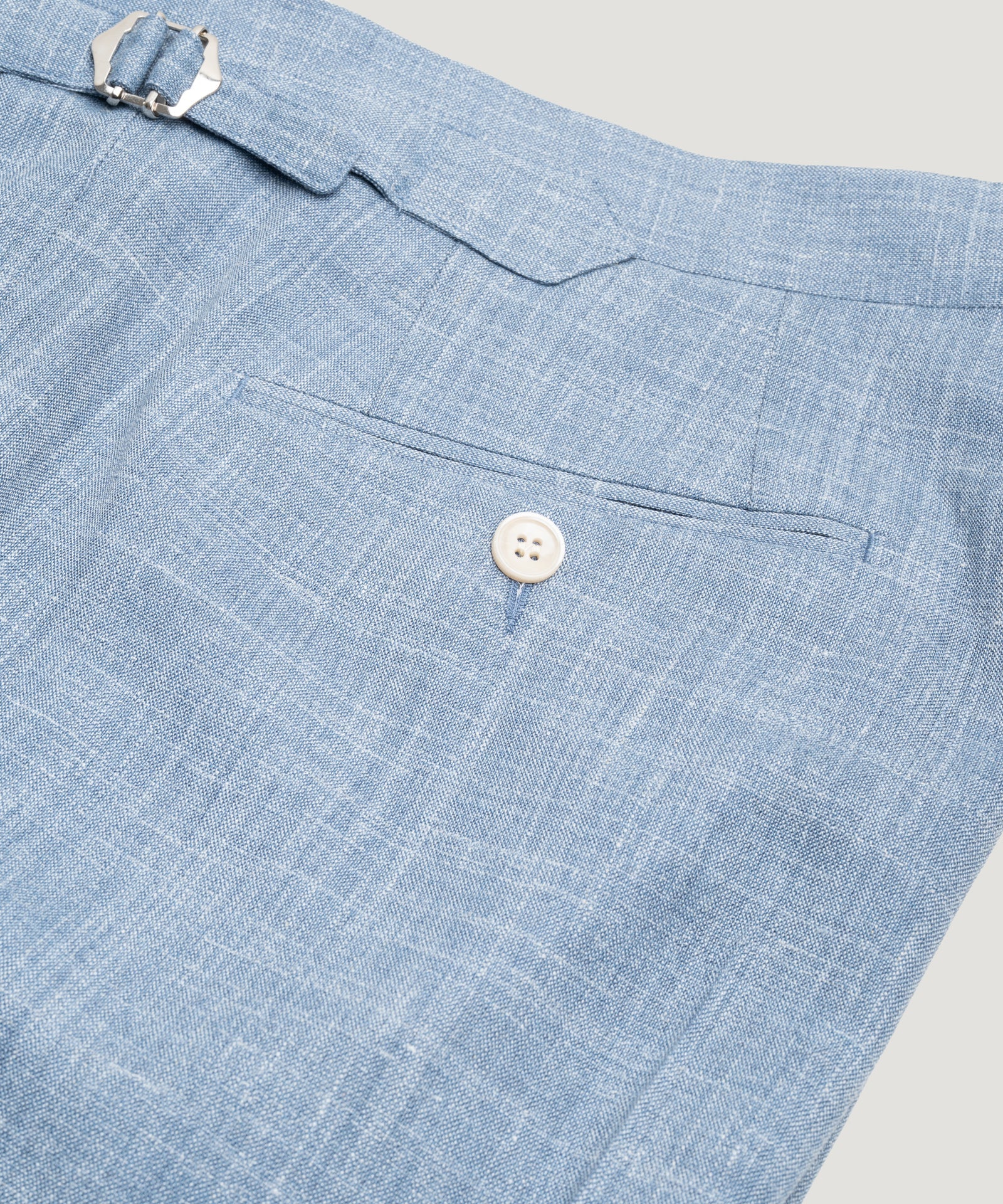 SOCI3TY Limited Fashion Pak wol/zijde/linnen SUMMERTIME lichtblauw - THE SOCIETY SHOP